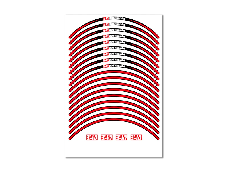 12 inch Wheel Rim Sticker Type-A