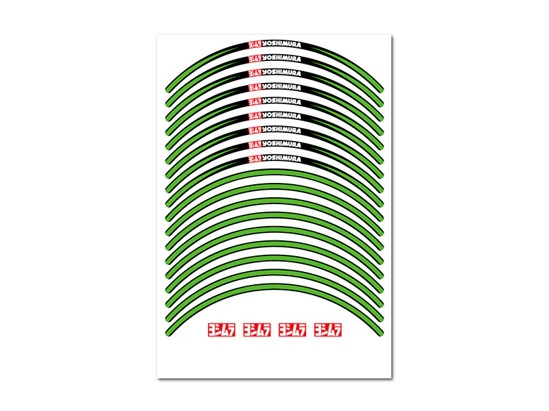 12 inch Wheel Rim Sticker Type-A - Image 10