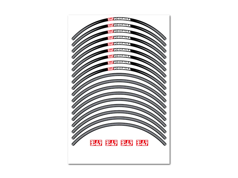 12 inch Wheel Rim Sticker Type-A - Image 13