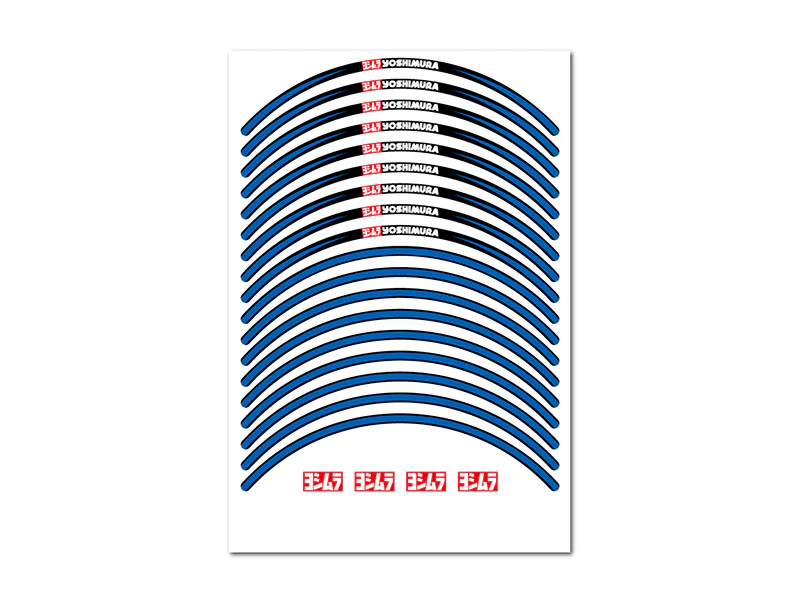 12 inch Wheel Rim Sticker Type-A - Image 4