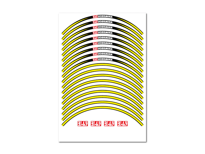 12 inch Wheel Rim Sticker Type-A - Image 7