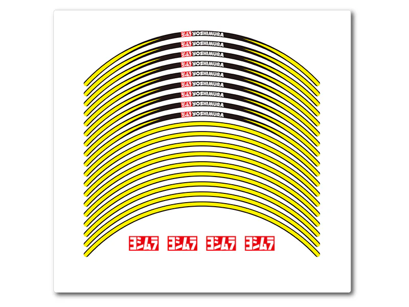 17 inch Wheel Rim Sticker Type-A - Image 10