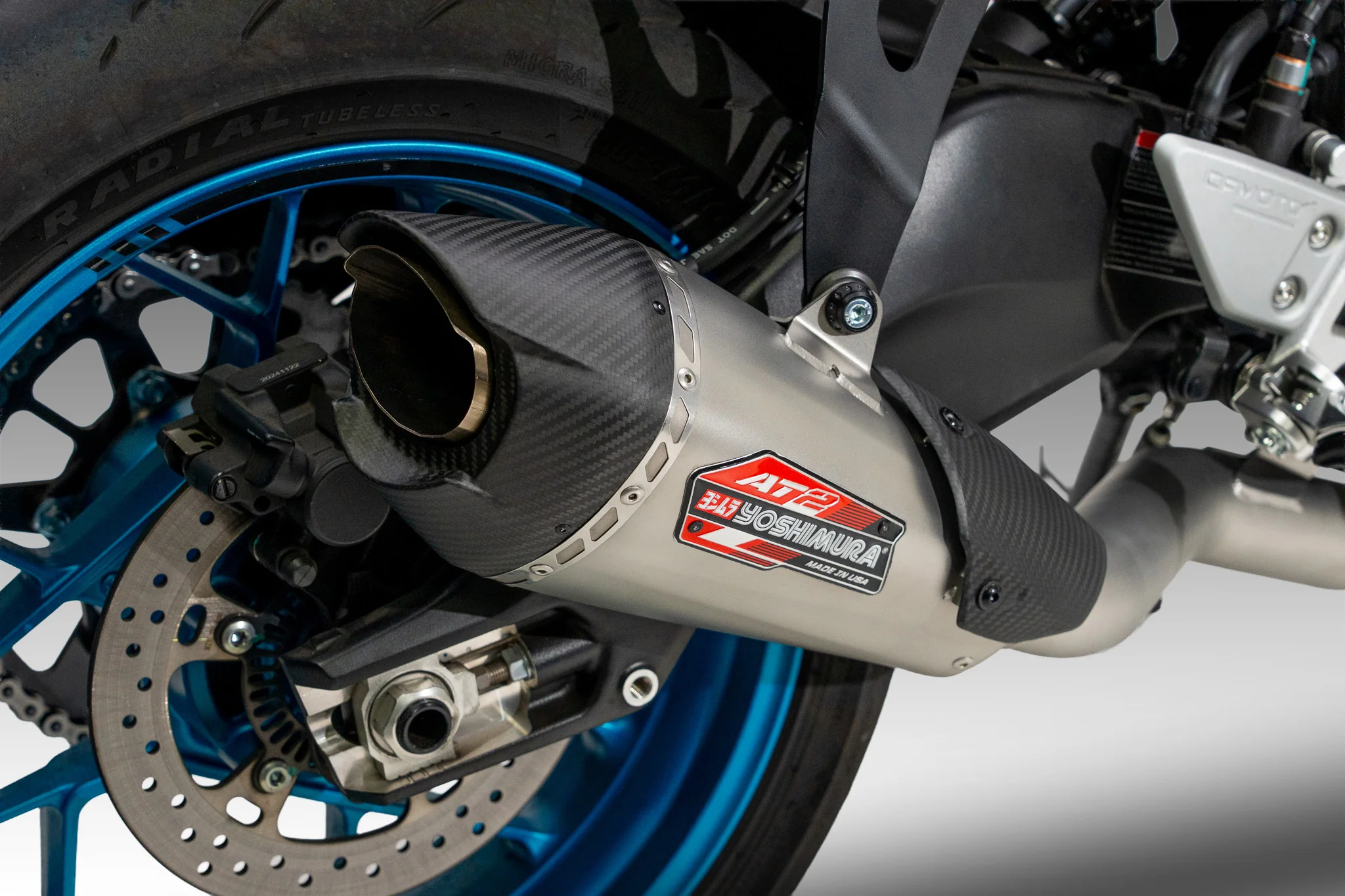 675SS 2025-26 Race AT2 Stainless Full Exhaust, w/ Stainless Muffler - Image 7