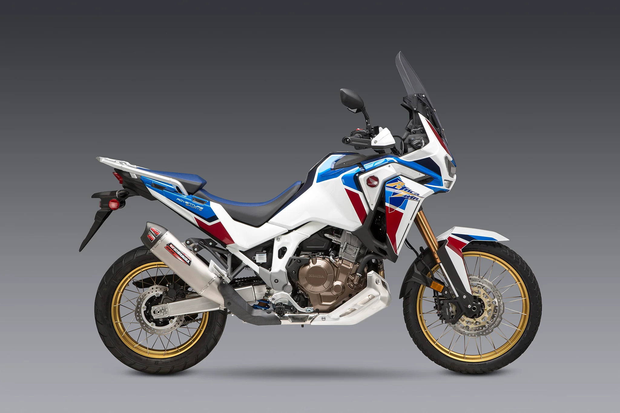 Africa Twin 20-26 RS-12 Stainless Slip-On Exhaust, w/ Stainless Muffler - Image 11