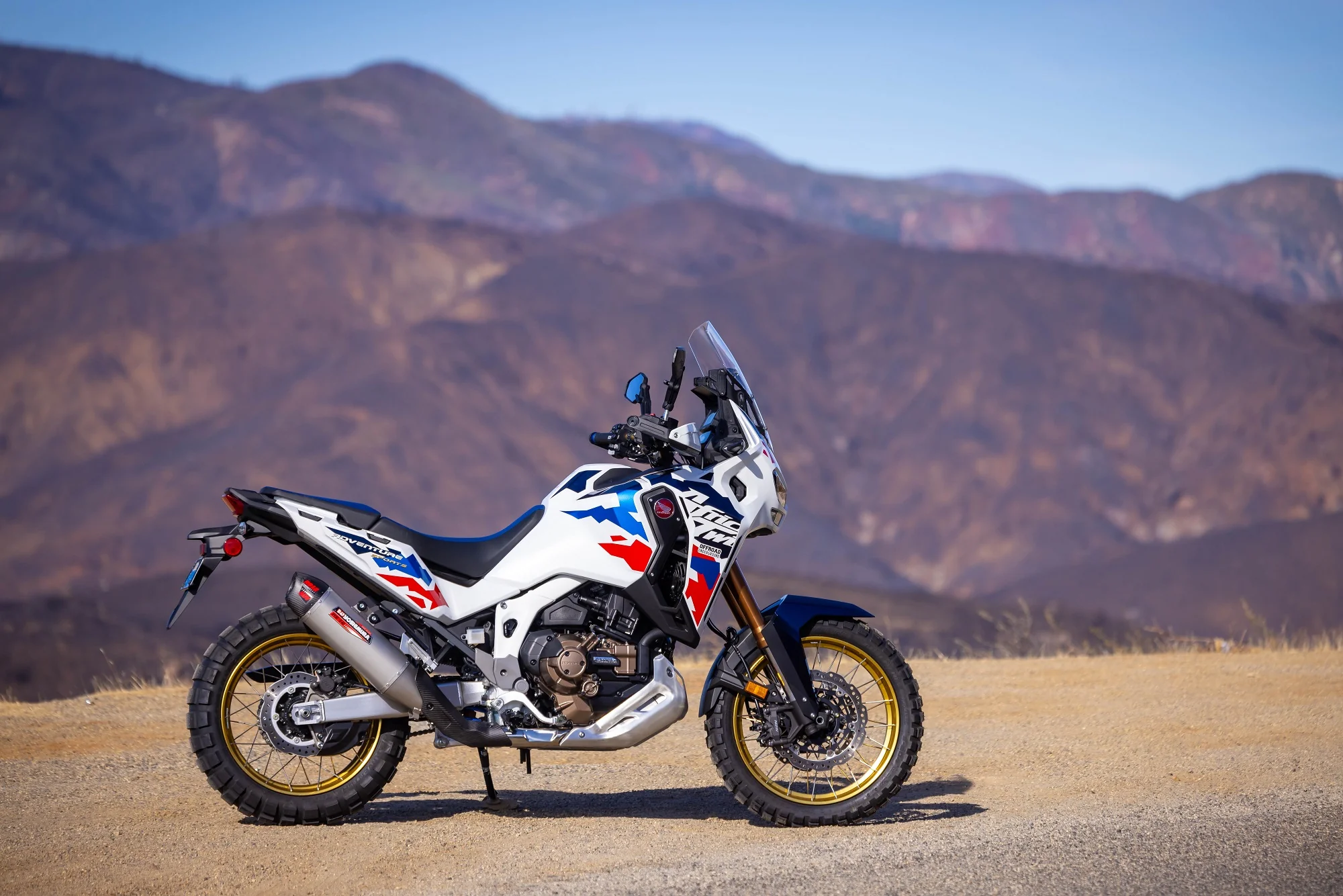 Africa Twin 20-26 RS-12 Stainless Slip-On Exhaust, w/ Stainless Muffler - Image 5