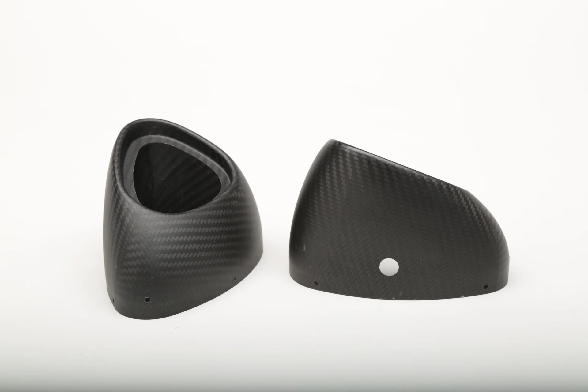 ALPHA Carbon Fiber End Cap Cover, RIght Side