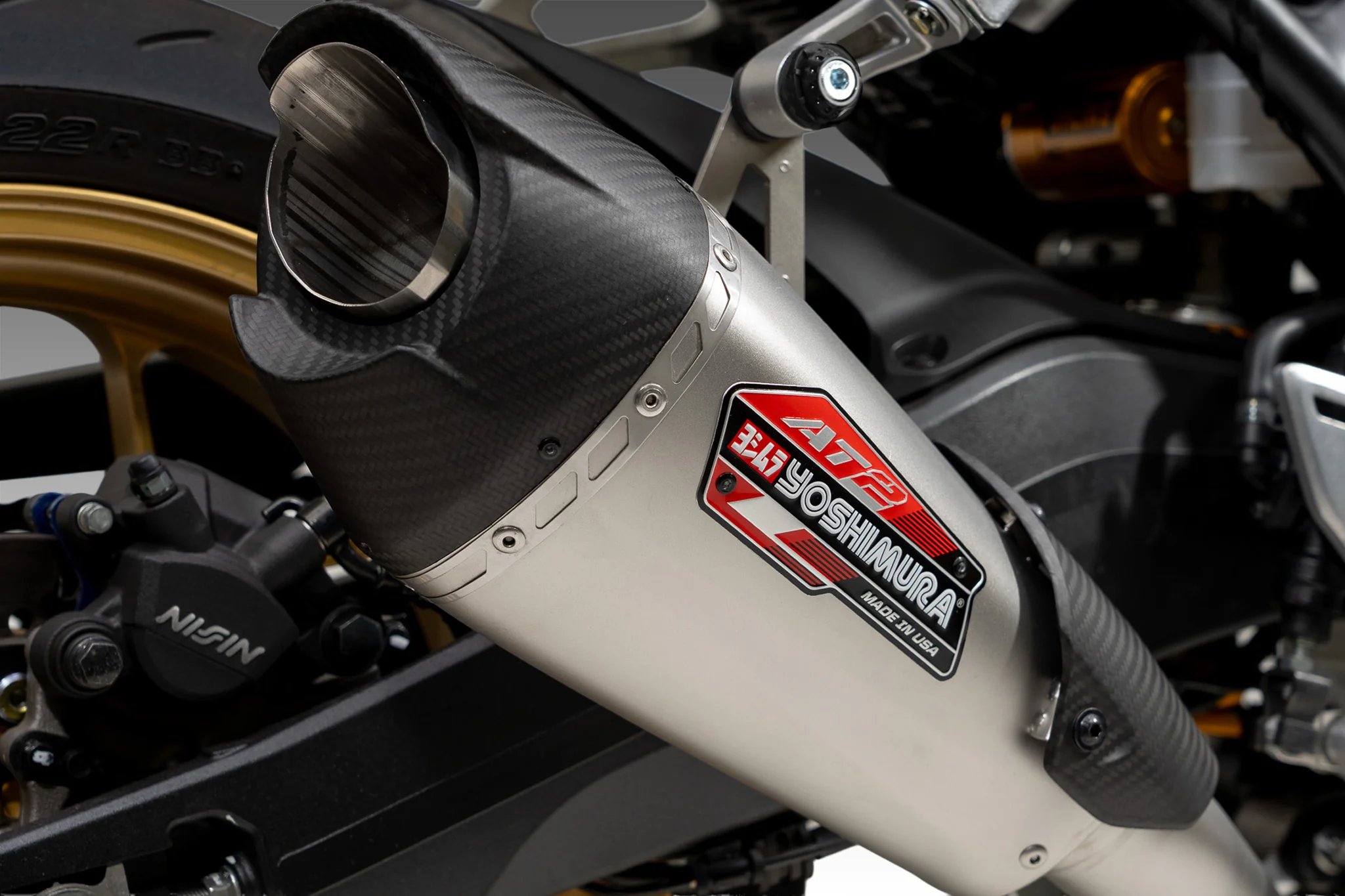 CB1000 25-26 AT2 Stainless Slip-On Exhaust, w/ Stainless Muffler - Image 11