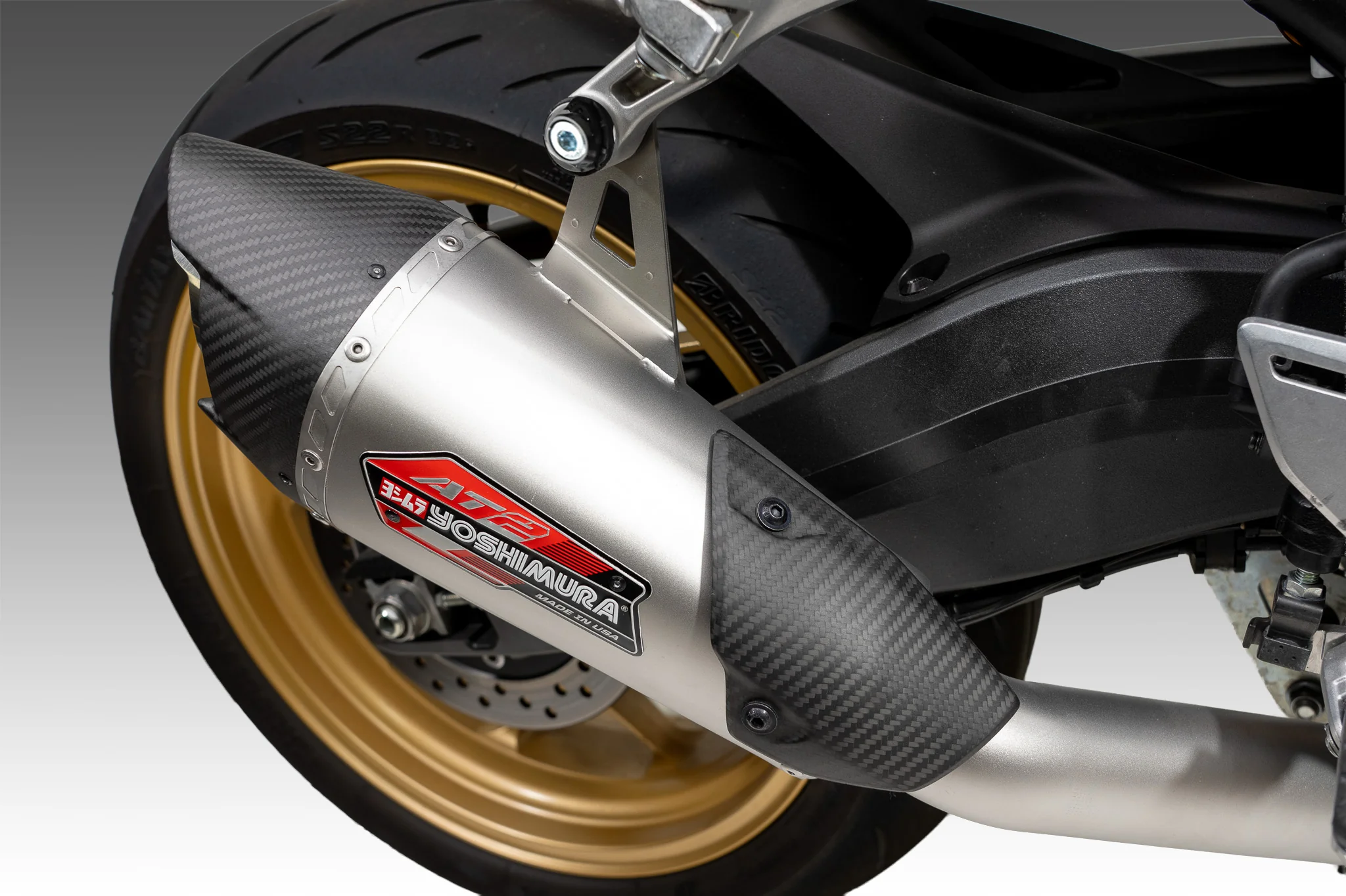 CB1000 25-26 AT2 Stainless Slip-On Exhaust, w/ Stainless Muffler - Image 12