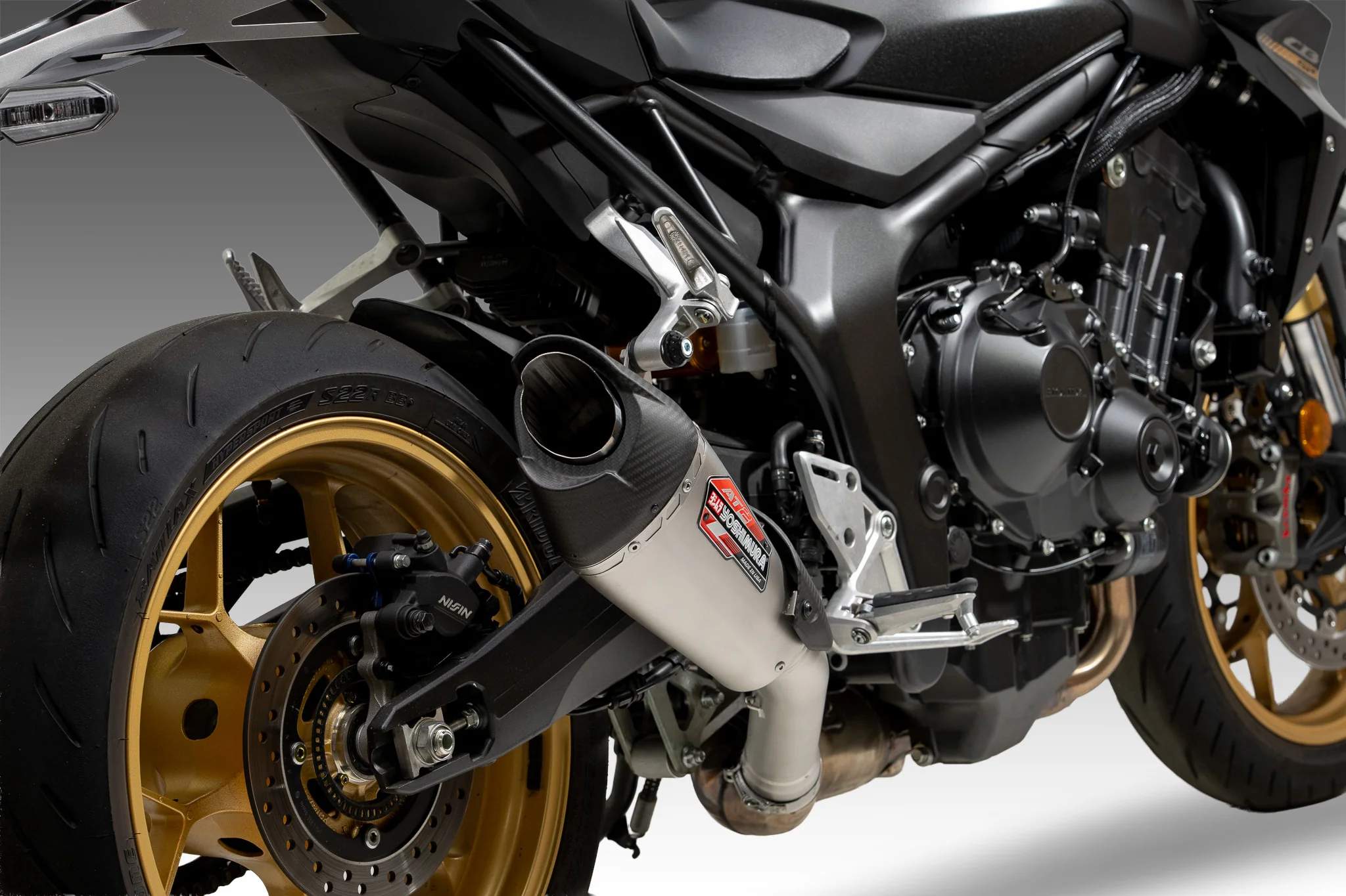 CB1000 25-26 AT2 Stainless Slip-On Exhaust, w/ Stainless Muffler - Image 13