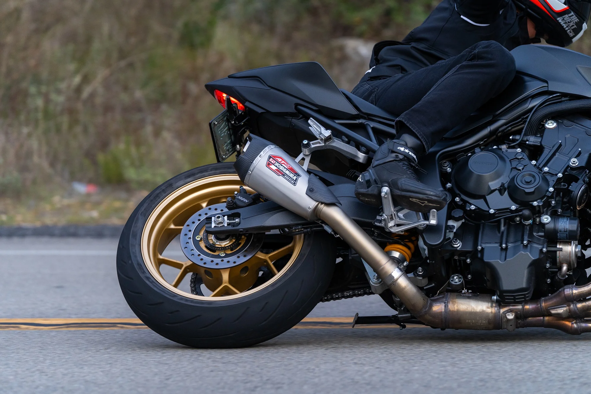 CB1000 25-26 AT2 Stainless Slip-On Exhaust, w/ Stainless Muffler - Image 4