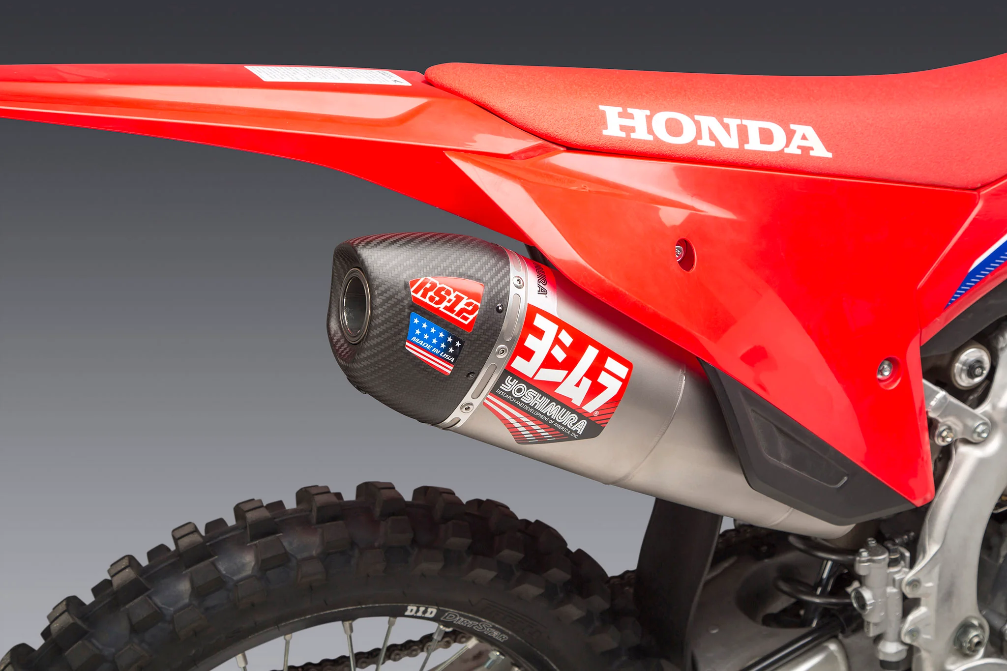 CRF250R/RX 22-24 RS-12 Titanium Full Exhaust, w/ Titanium Muffler - Image 16