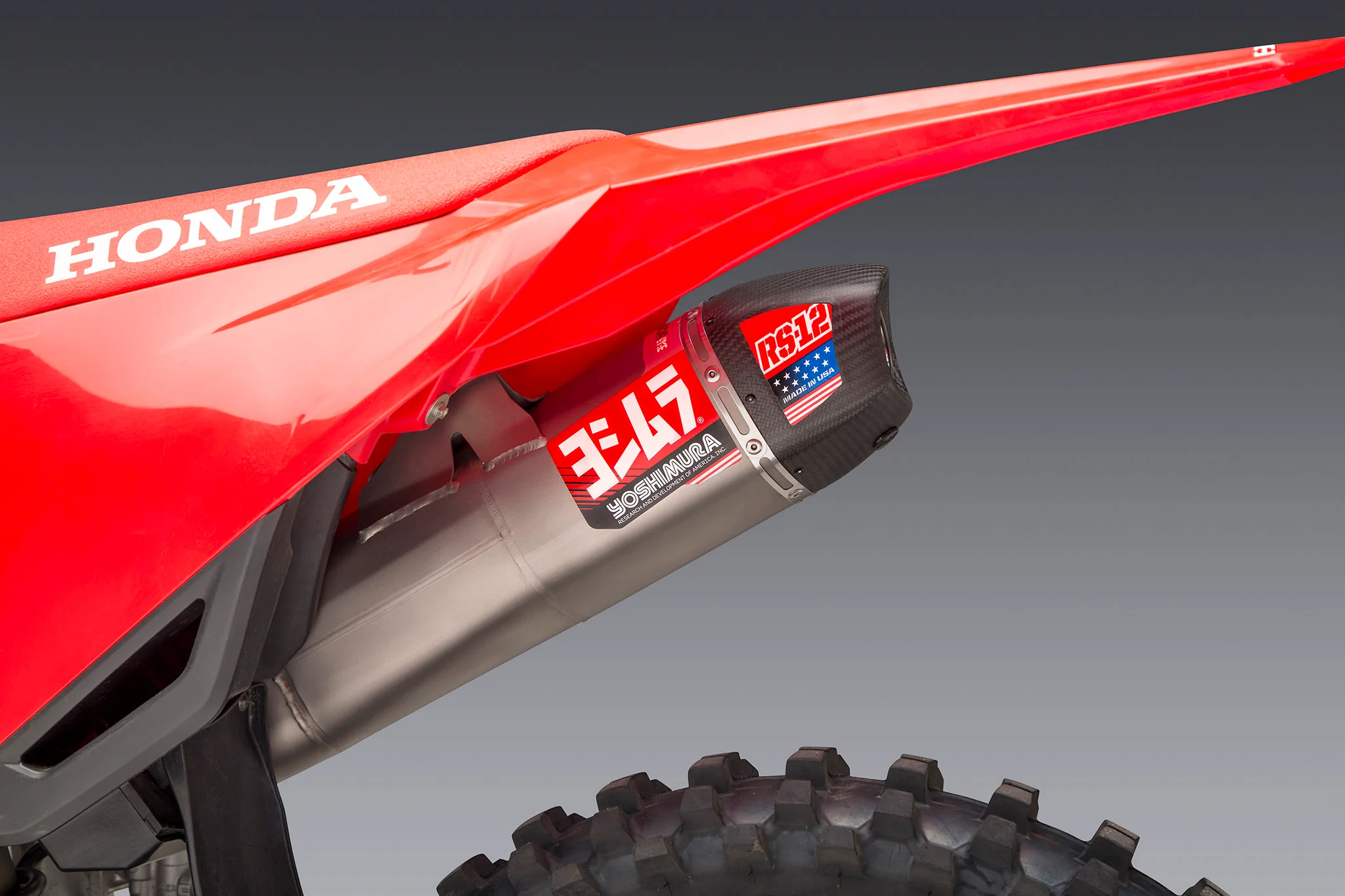CRF250R/RX 22-24 RS-12 Titanium Full Exhaust, w/ Titanium Muffler - Image 17