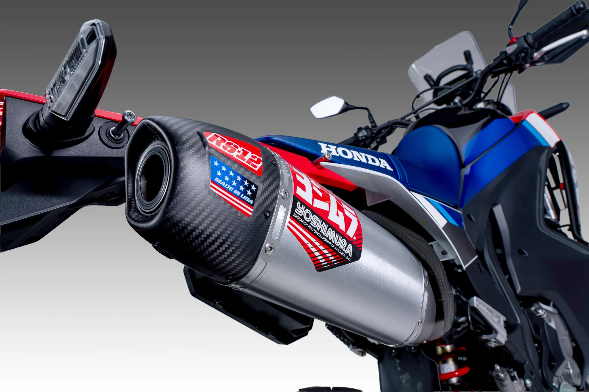 CRF300L/Rally 21-25 Race RS-12 Stainless Full Exhaust, w/ Stainless Muffler - Image 10