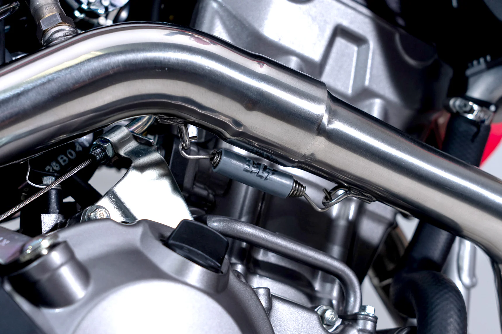 CRF300L/Rally 21-25 Race RS-12 Stainless Full Exhaust, w/ Stainless Muffler - Image 12