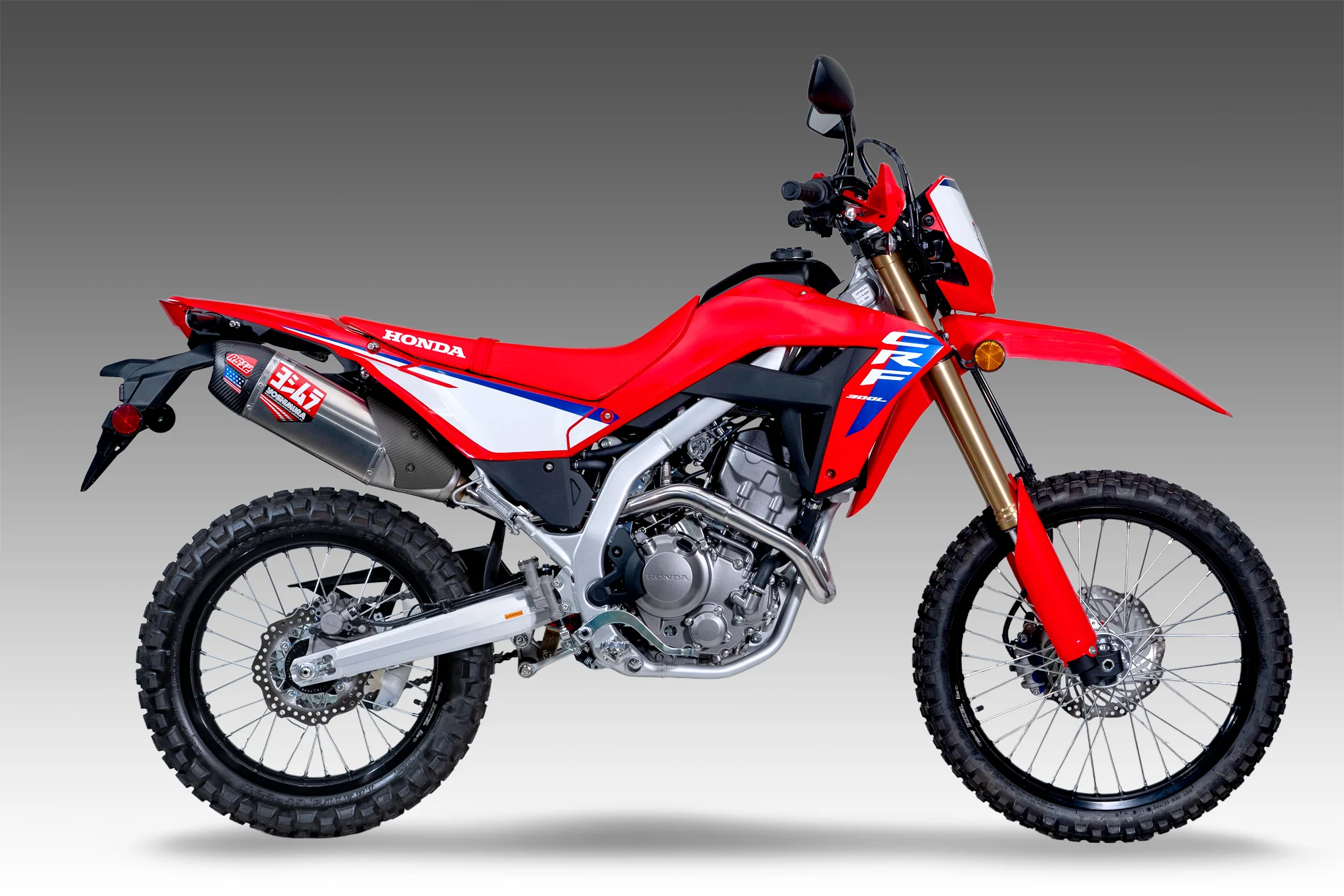 CRF300L/Rally 21-25 Race RS-12 Stainless Full Exhaust, w/ Stainless Muffler - Image 3
