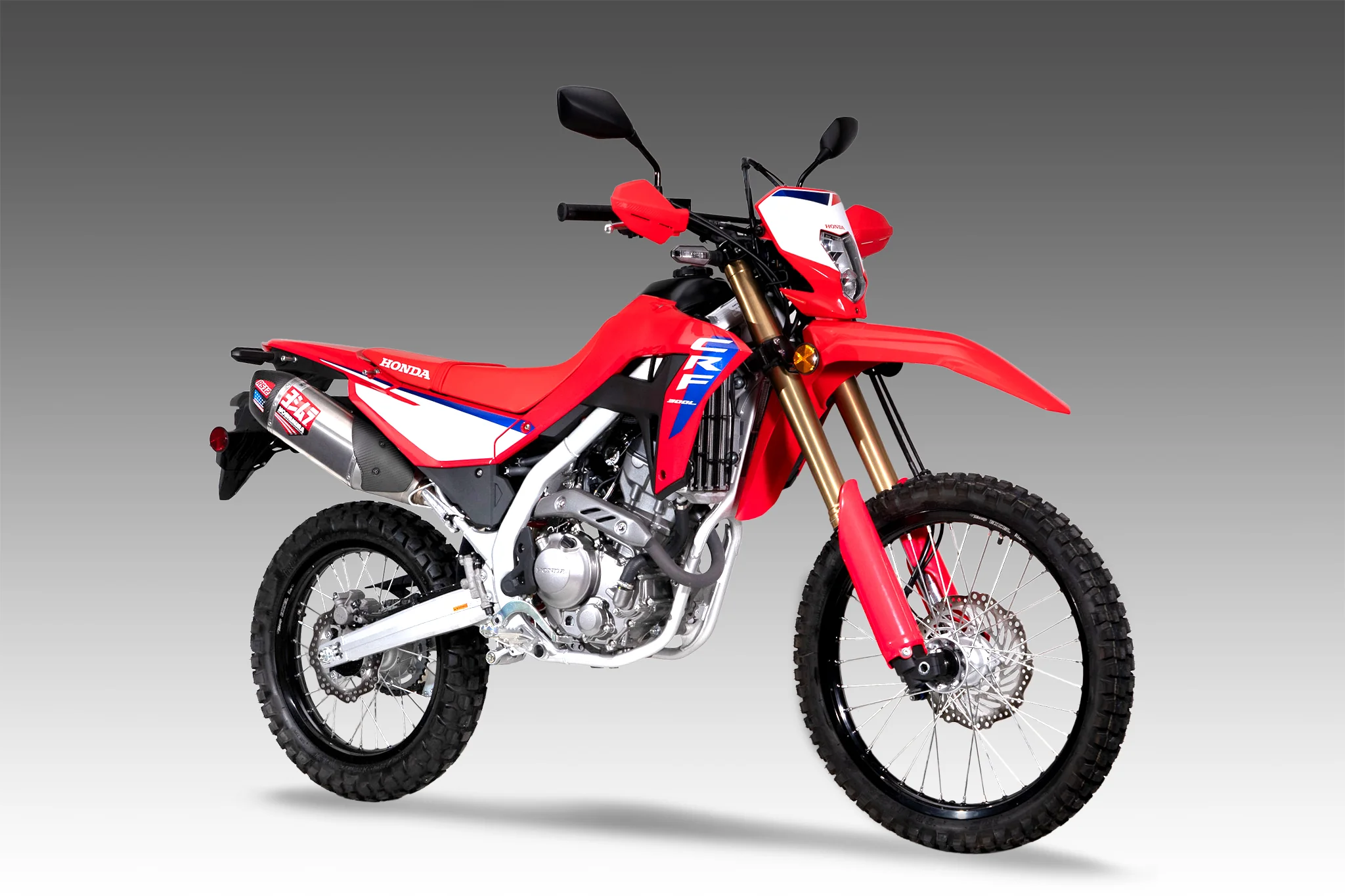 CRF300L/Rally 21-25 Race RS-12 Stainless Slip-On Exhaust, w/ Stainless Muffler - Image 6