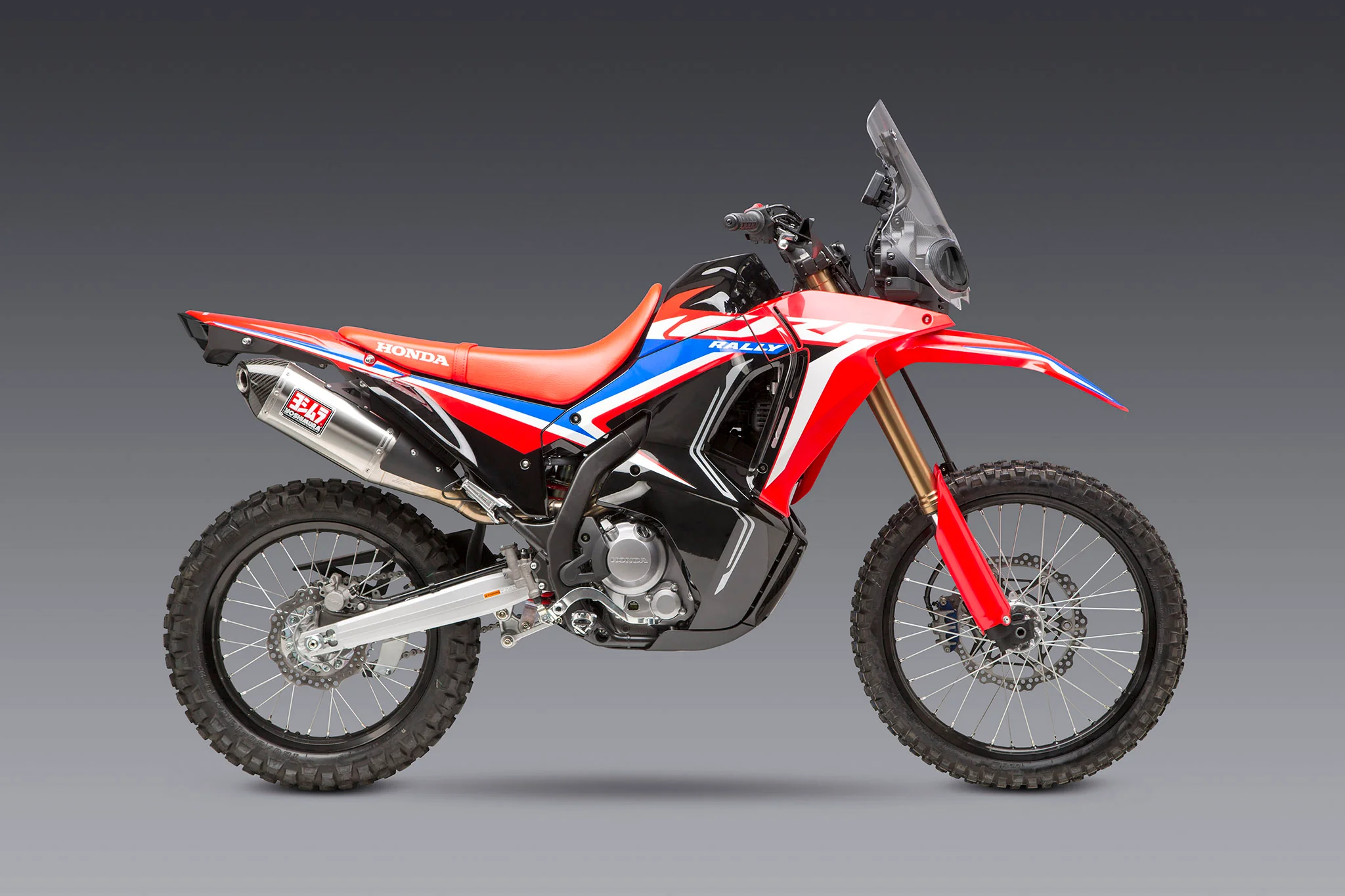 CRF300L/Rally 21-25 Race RS-4S Stainless Slip-On Exhaust, w/ Stainless Muffler