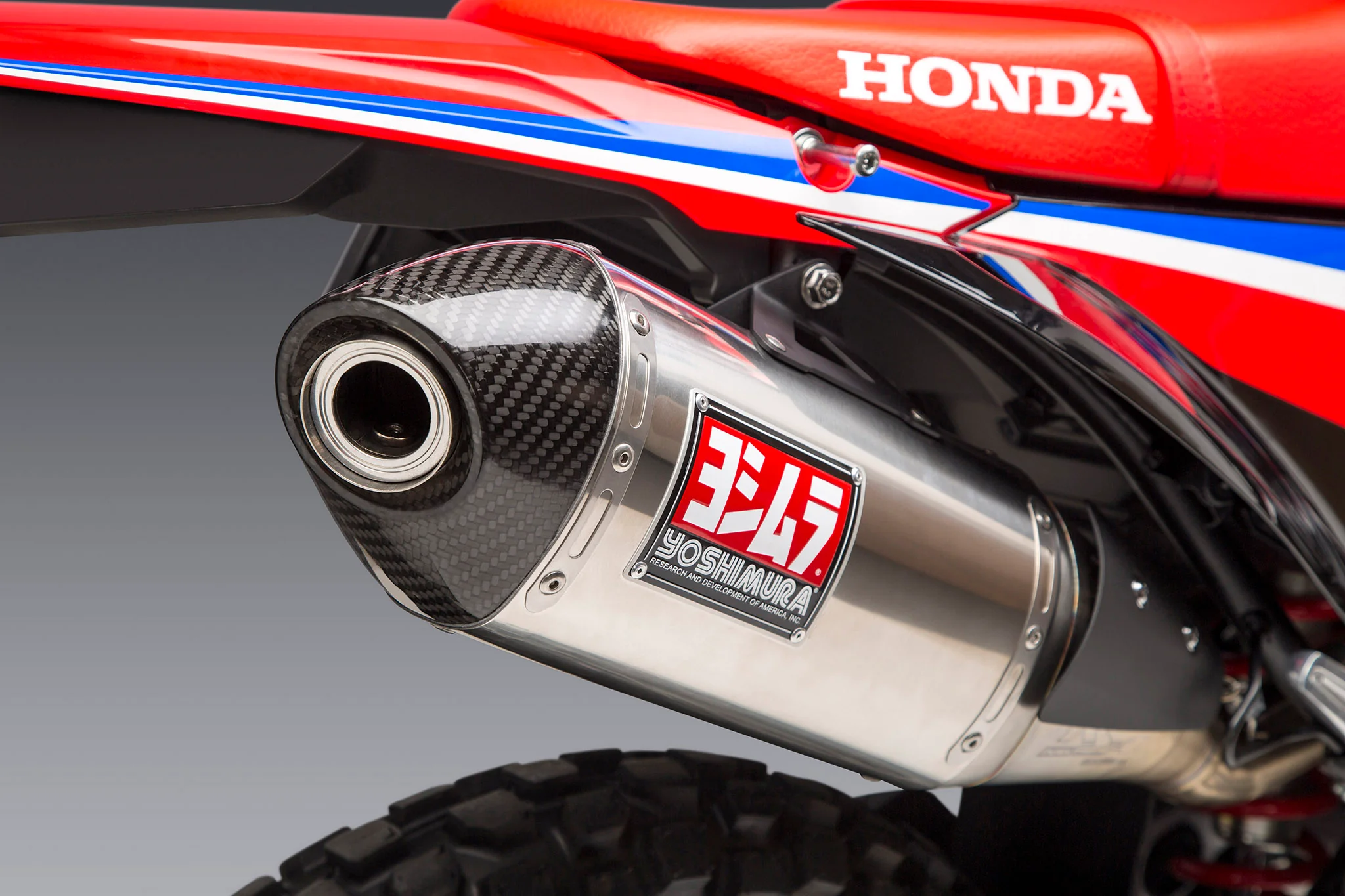 CRF300L/Rally 21-25 Race RS-4S Stainless Slip-On Exhaust, w/ Stainless Muffler - Image 3