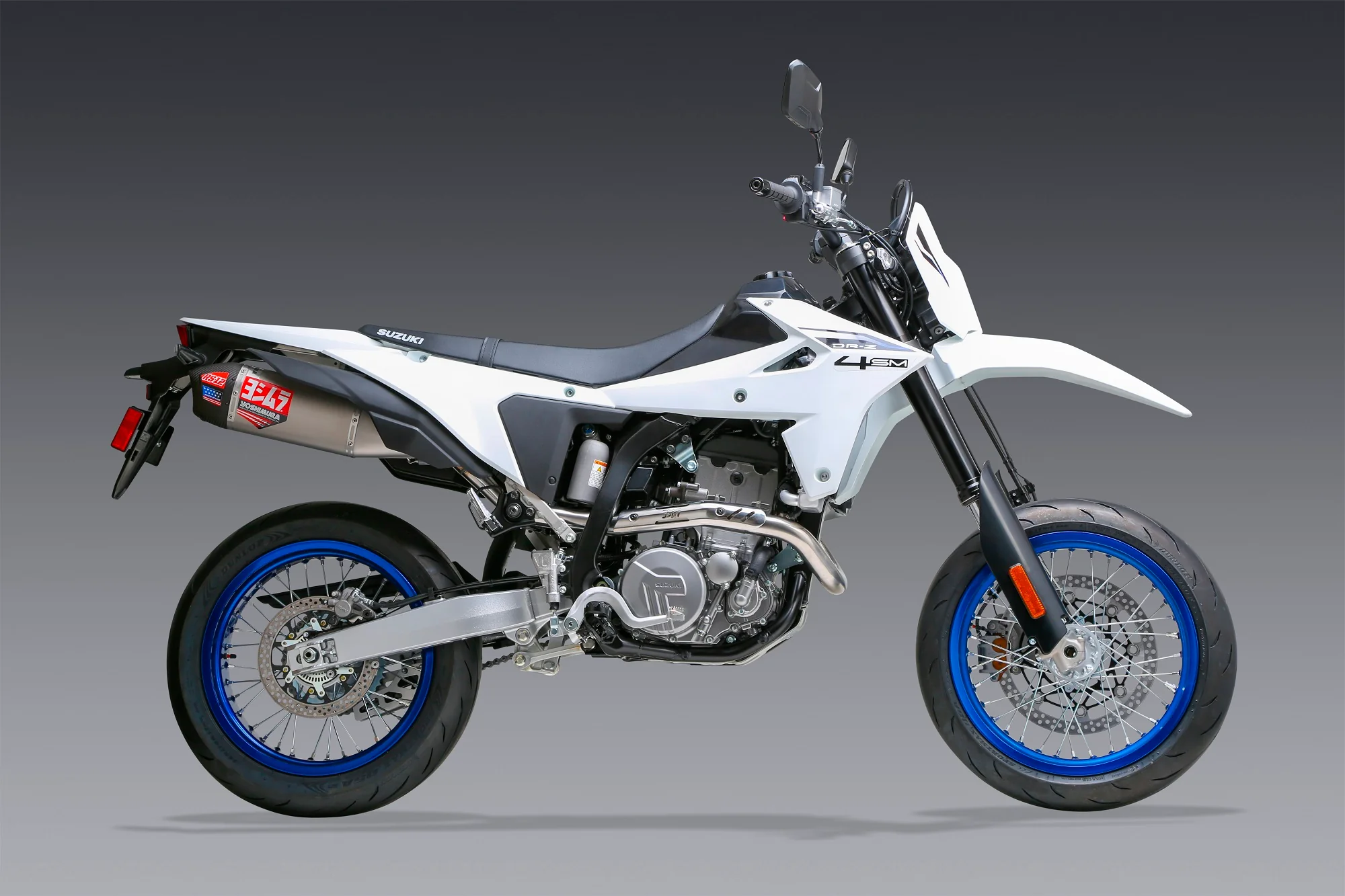 DR-Z4 S/SM 25-26 Race RS-12 Stainless Full Exhaust, w/ Stainless Muffler - Image 5
