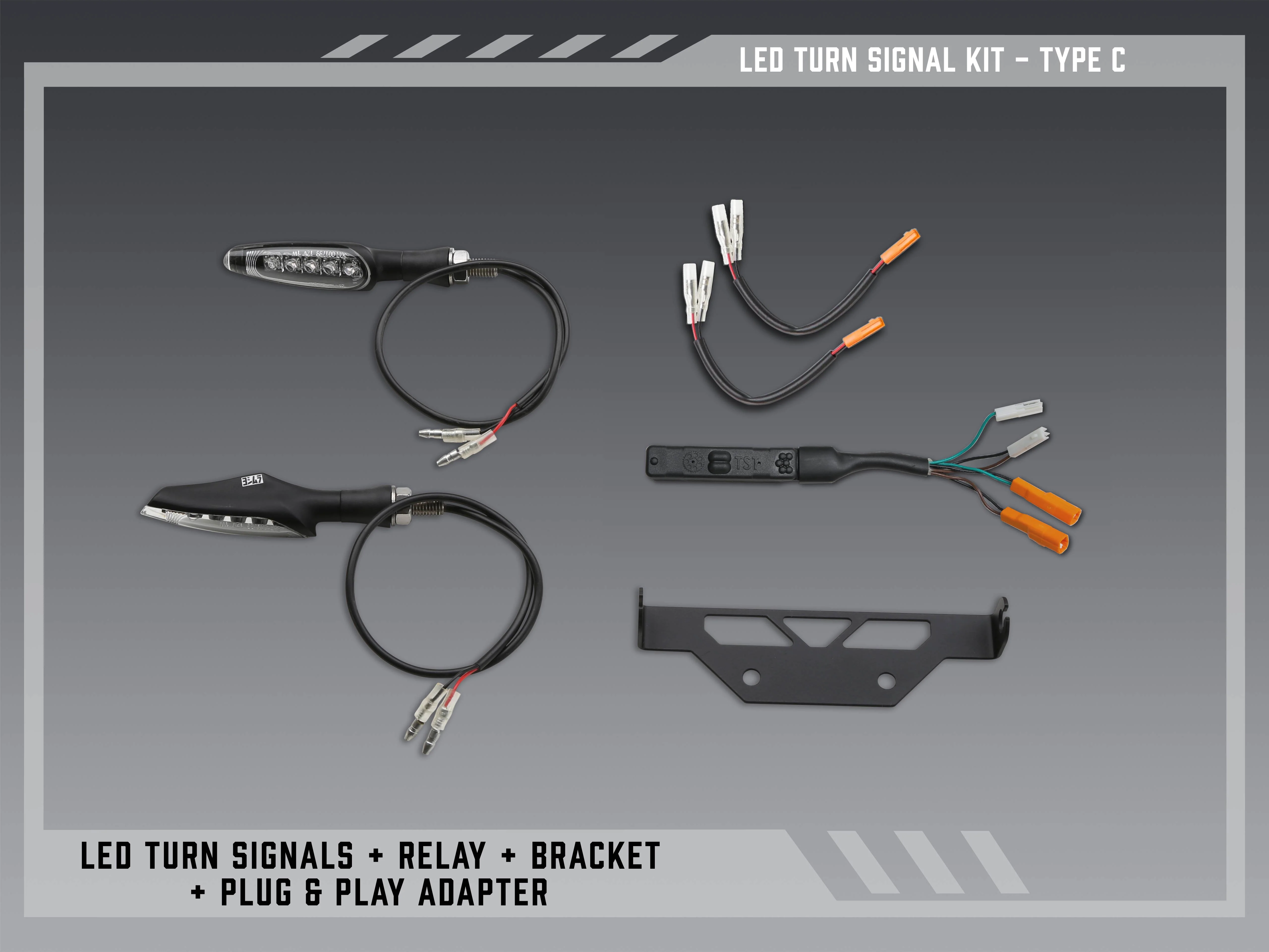 Type C Standard LED Signal Kit for V2 Fender Eliminators
