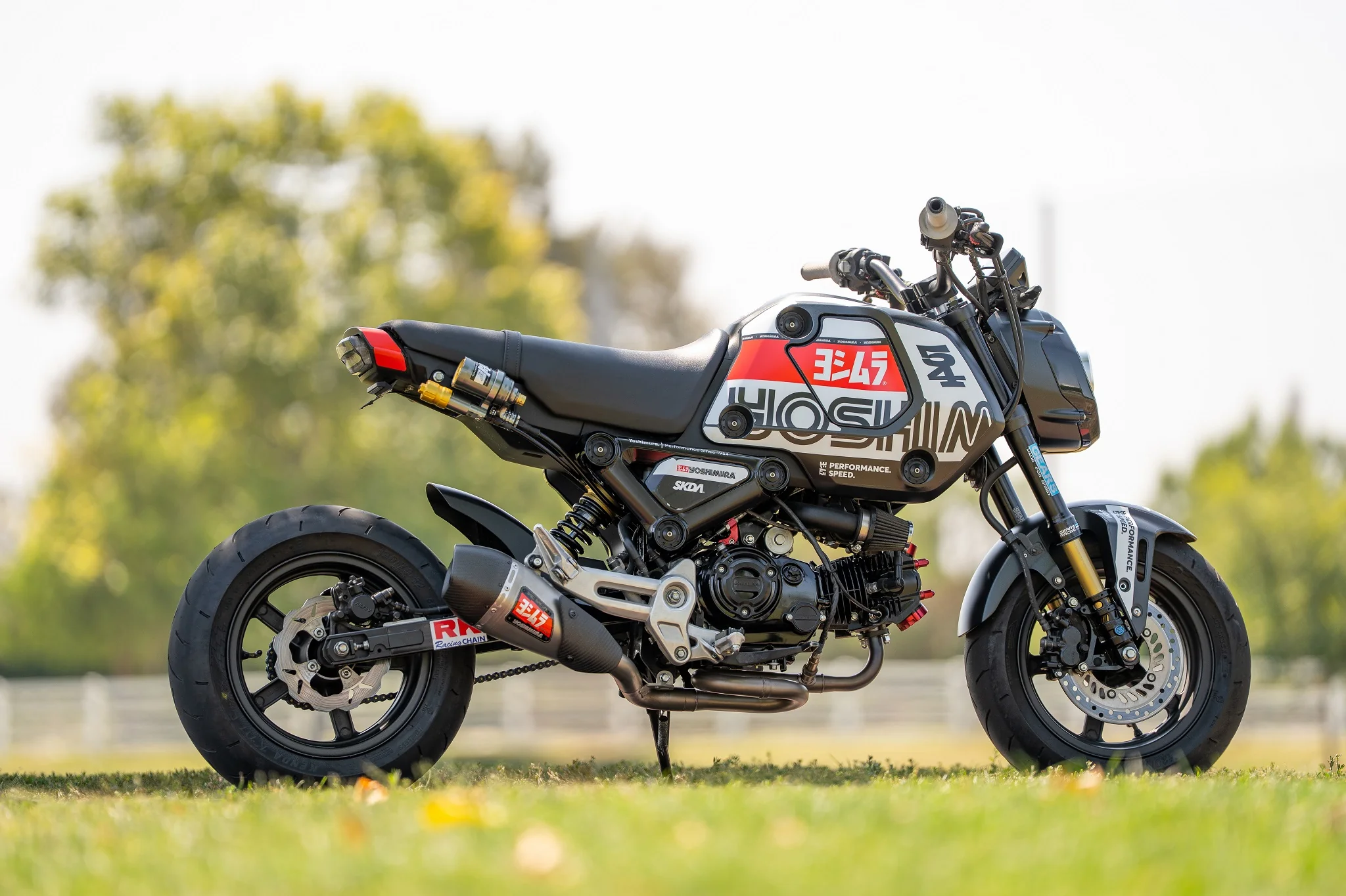 GROM 2022-26 Race RS-9T Stainless Full Exhaust, w/ Stainless Muffler