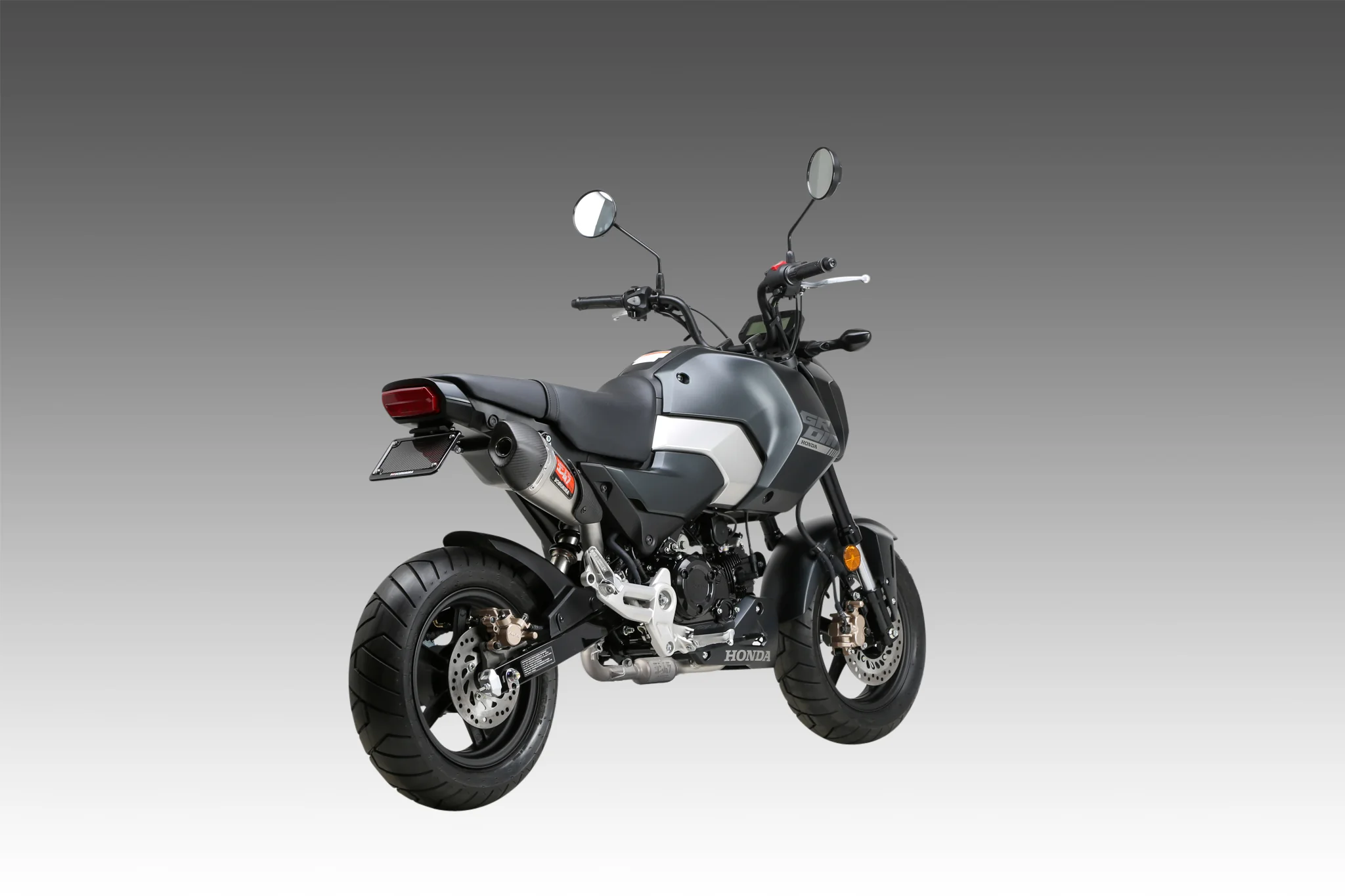 GROM 2022-26 RS-9T Stainless High Mount Full Exhaust, w/ Stainless Muffler - Image 3