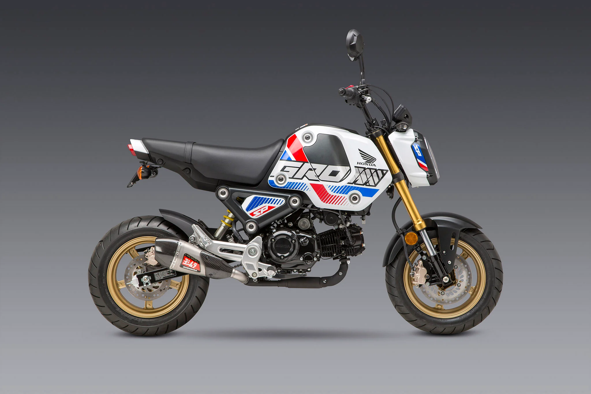 GROM 2022-26 RS-9T Stainless Slip-On Exhaust, w/ Stainless Muffler
