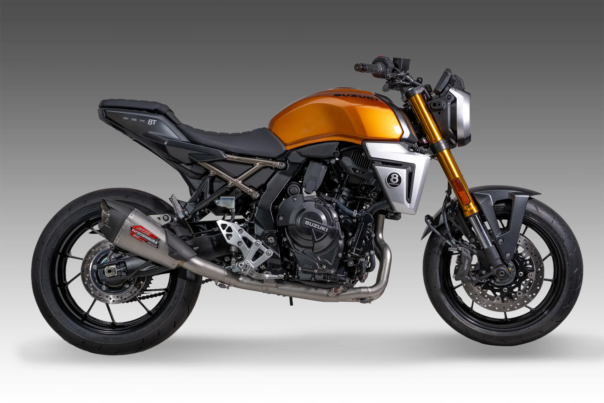 GSX-8S/R/T/TT 23-26 Race AT2 Stainless Full Exhaust, w/ Stainless Muffler - Image 13