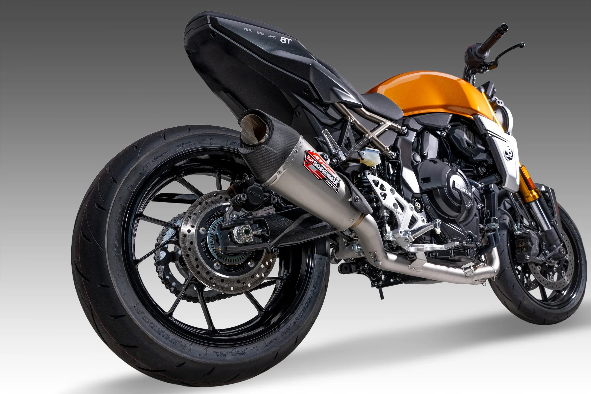 GSX-8S/R/T/TT 23-26 Race AT2 Stainless Full Exhaust, w/ Stainless Muffler - Image 15