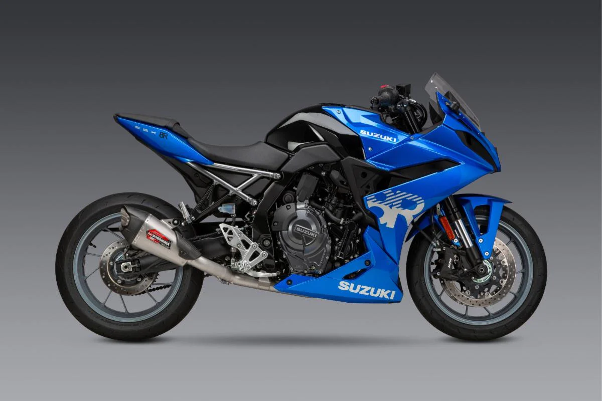 GSX-8S/R/T/TT 23-26 Race AT2 Stainless Full Exhaust, w/ Stainless Muffler - Image 3