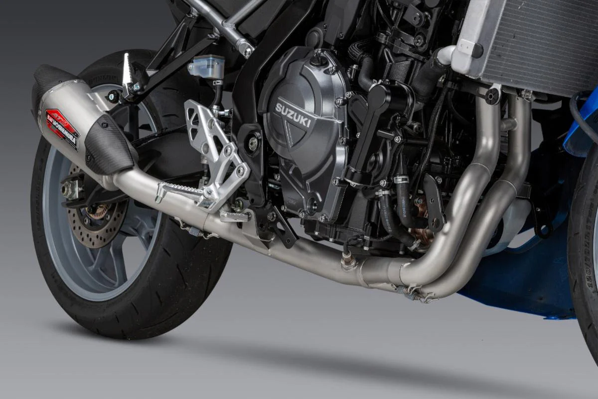 GSX-8S/R/T/TT 23-26 Race AT2 Stainless Full Exhaust, w/ Stainless Muffler - Image 5