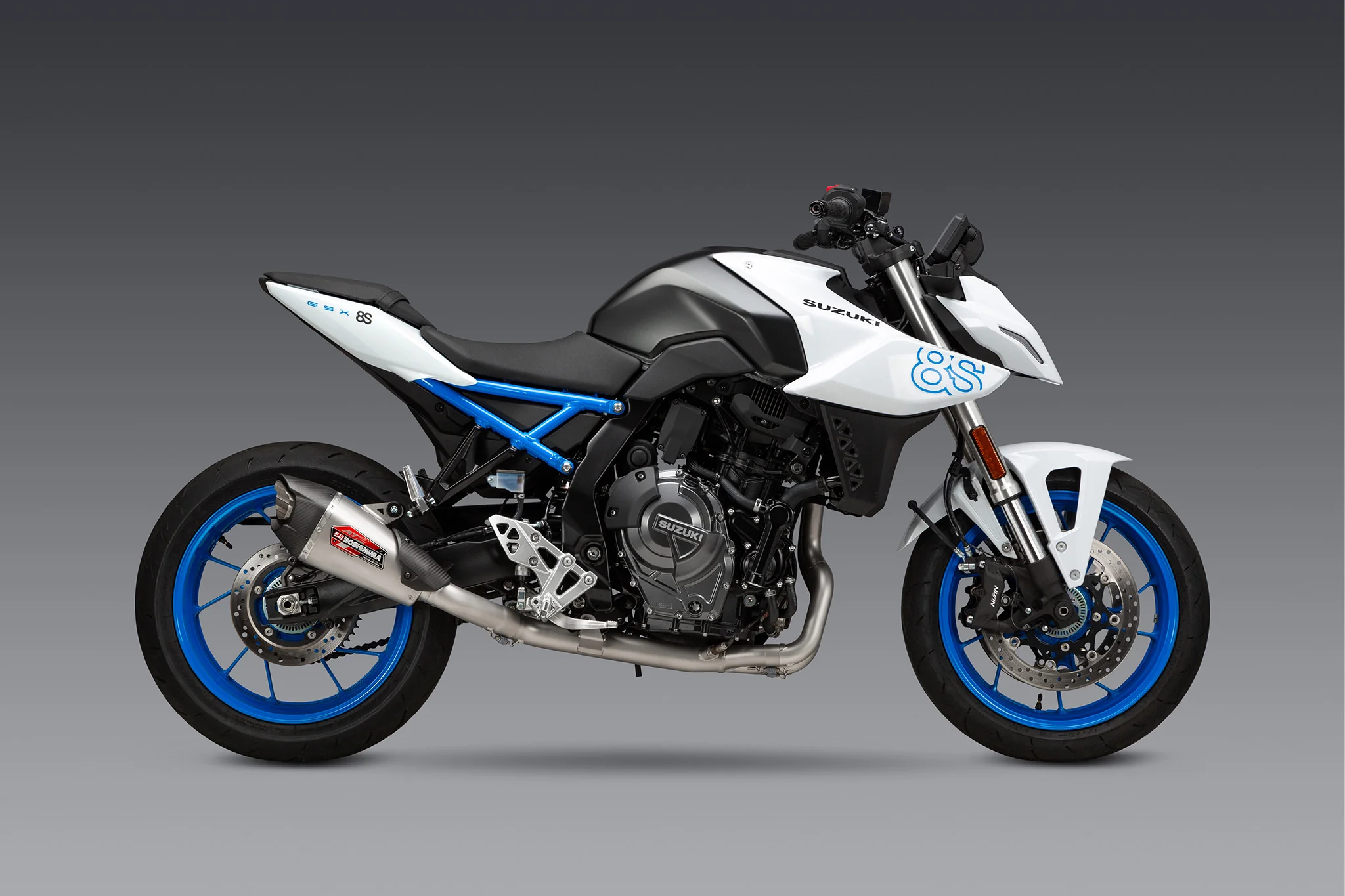 GSX-8S/R/T/TT 23-26 Race AT2 Stainless Full Exhaust, w/ Stainless Muffler - Image 8
