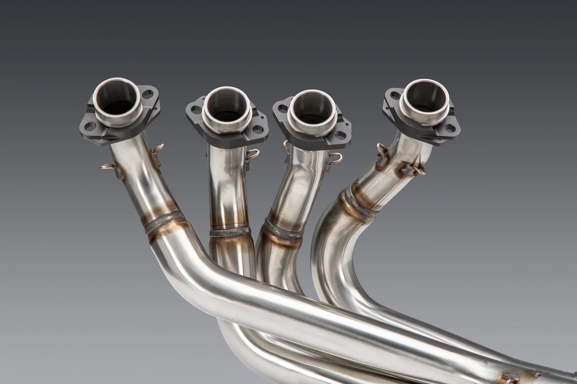 GSX-R1000 05+ / ZX10 07+ Oval Lightning Sprint Alpha T Stainless Exhaust, w/ Stainless Muffler - Image 4