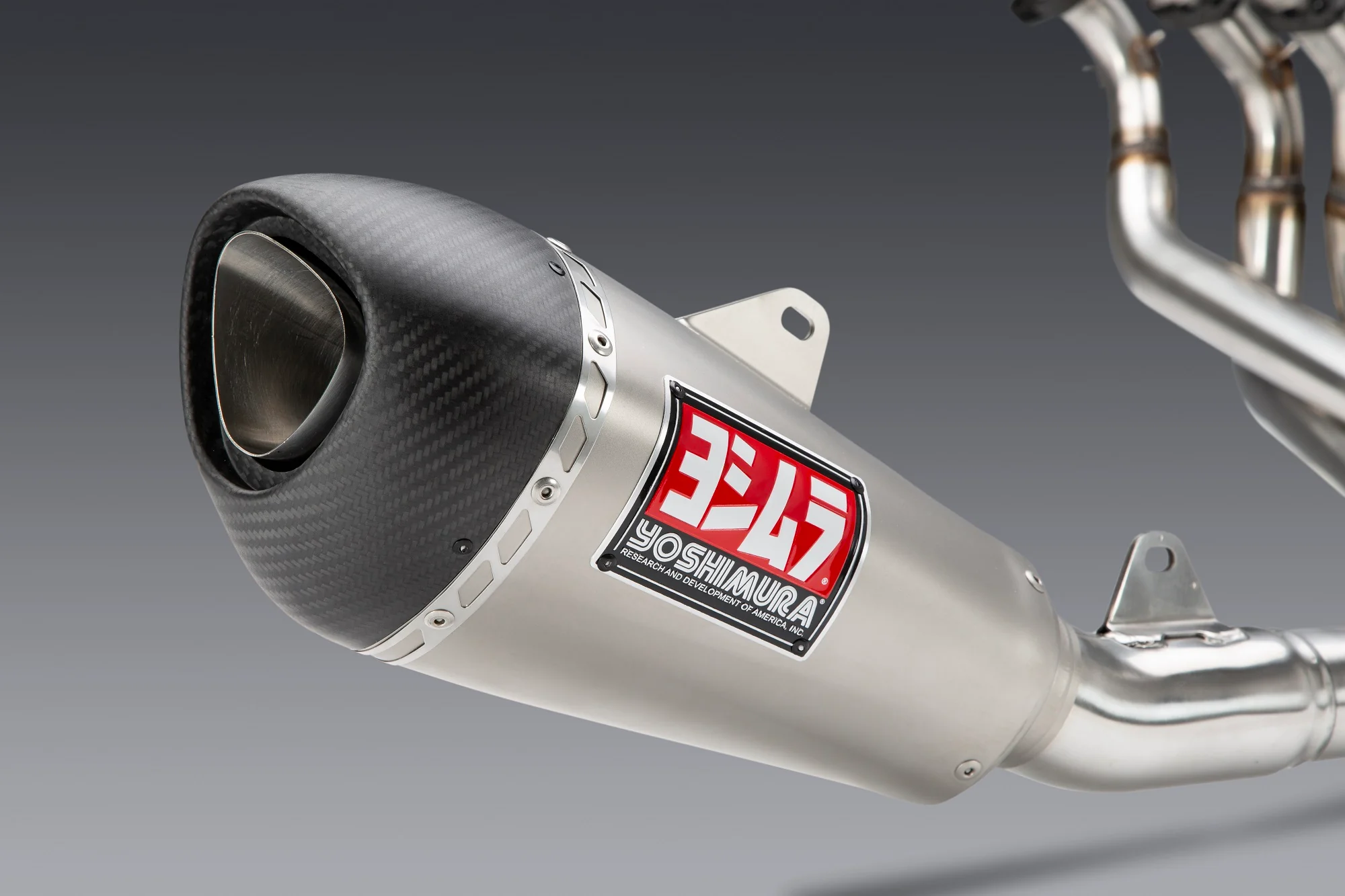 GSX-R1000 05+ / ZX10 07+ Oval Lightning Sprint Alpha T Stainless Exhaust, w/ Stainless Muffler - Image 5