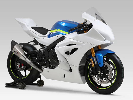 GSX-R1000/R 17-25 RACE R-11SQ TITANIUM FULL EXHAUST, W/ TITANIUM MUFFLER - Image 4