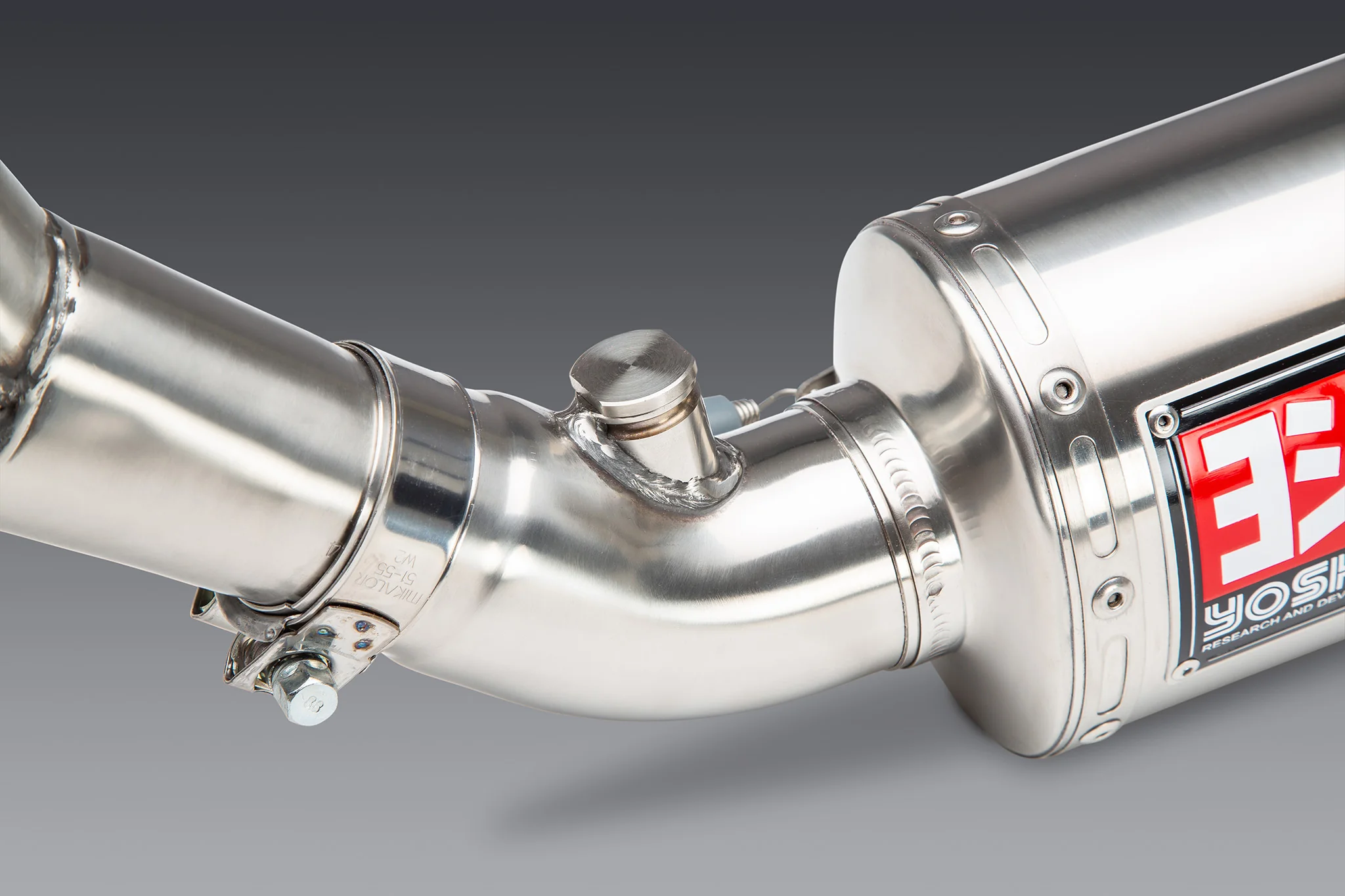 GSX-R1000 05+ / ZX-10R 07+ Oval Track Mod Lites Stainless Full Exhaust, w/ Stainless Muffler - Image 13