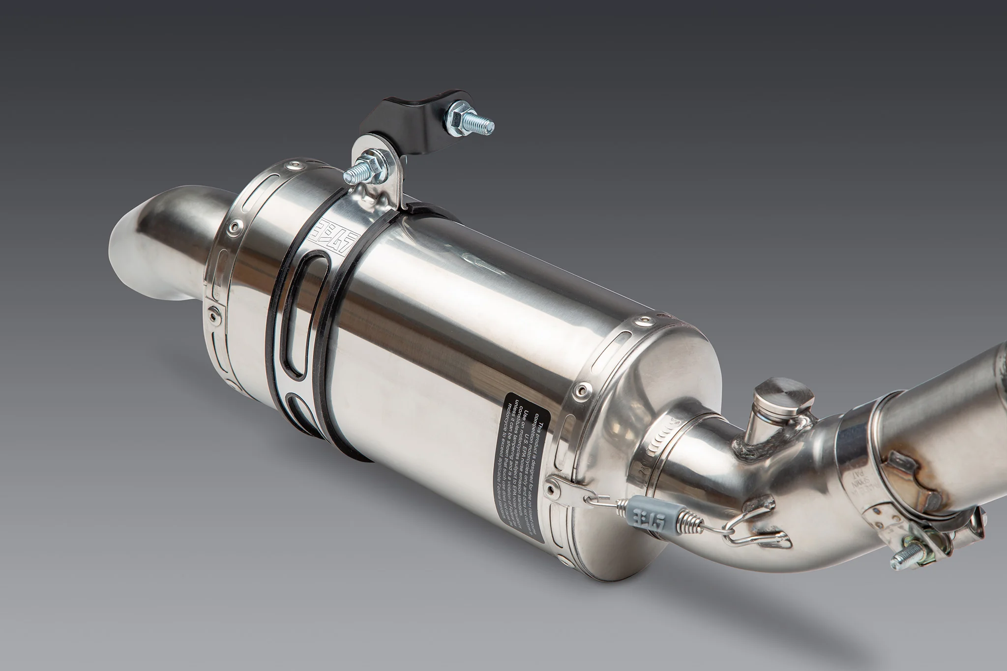 GSX-R1000 05+ / ZX-10R 07+ Oval Track Mod Lites Stainless Full Exhaust, w/ Stainless Muffler - Image 16