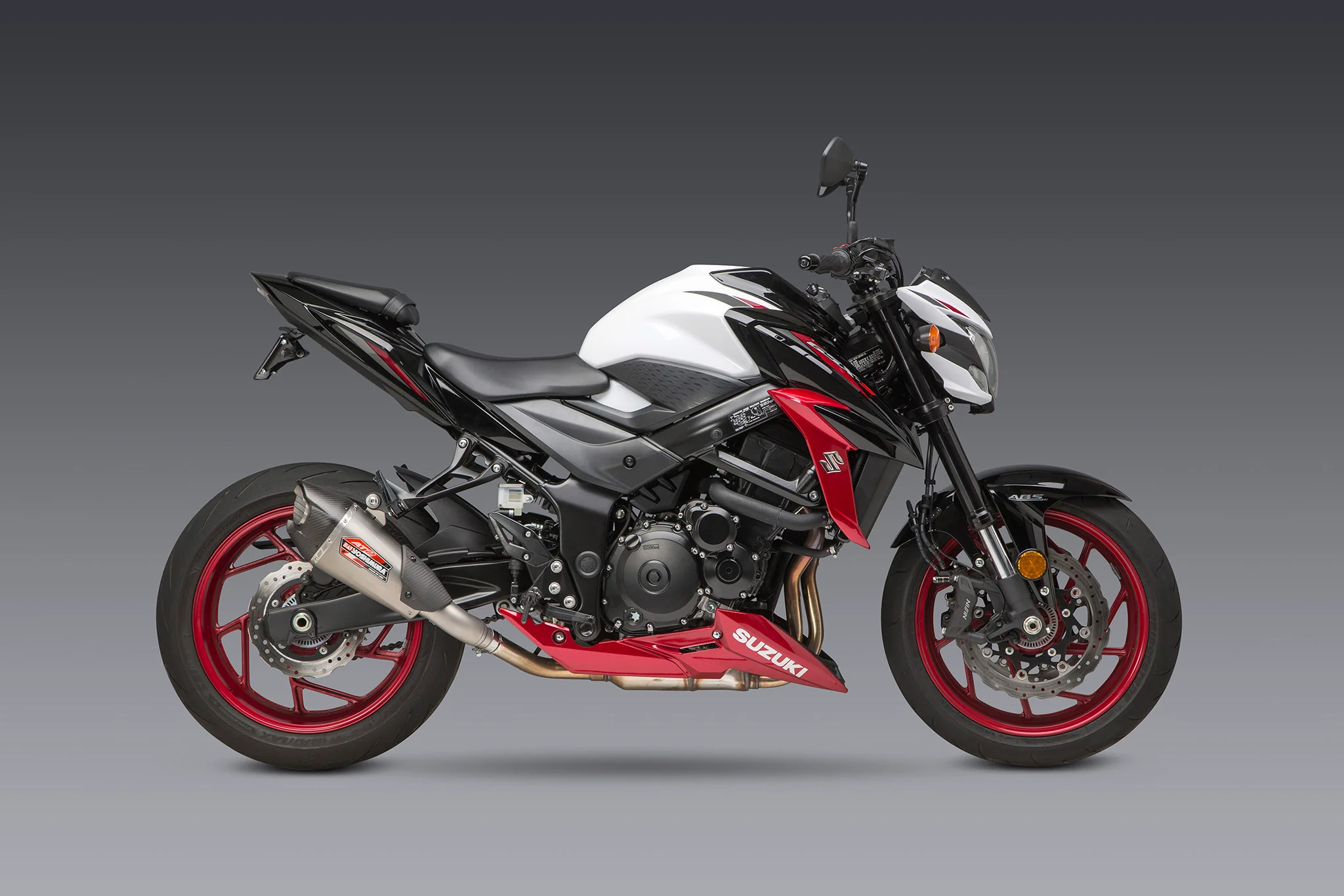 GSX-S750/Z 18-23 AT2 Stainless Slip-On Exhaust, w/ Stainless Muffler