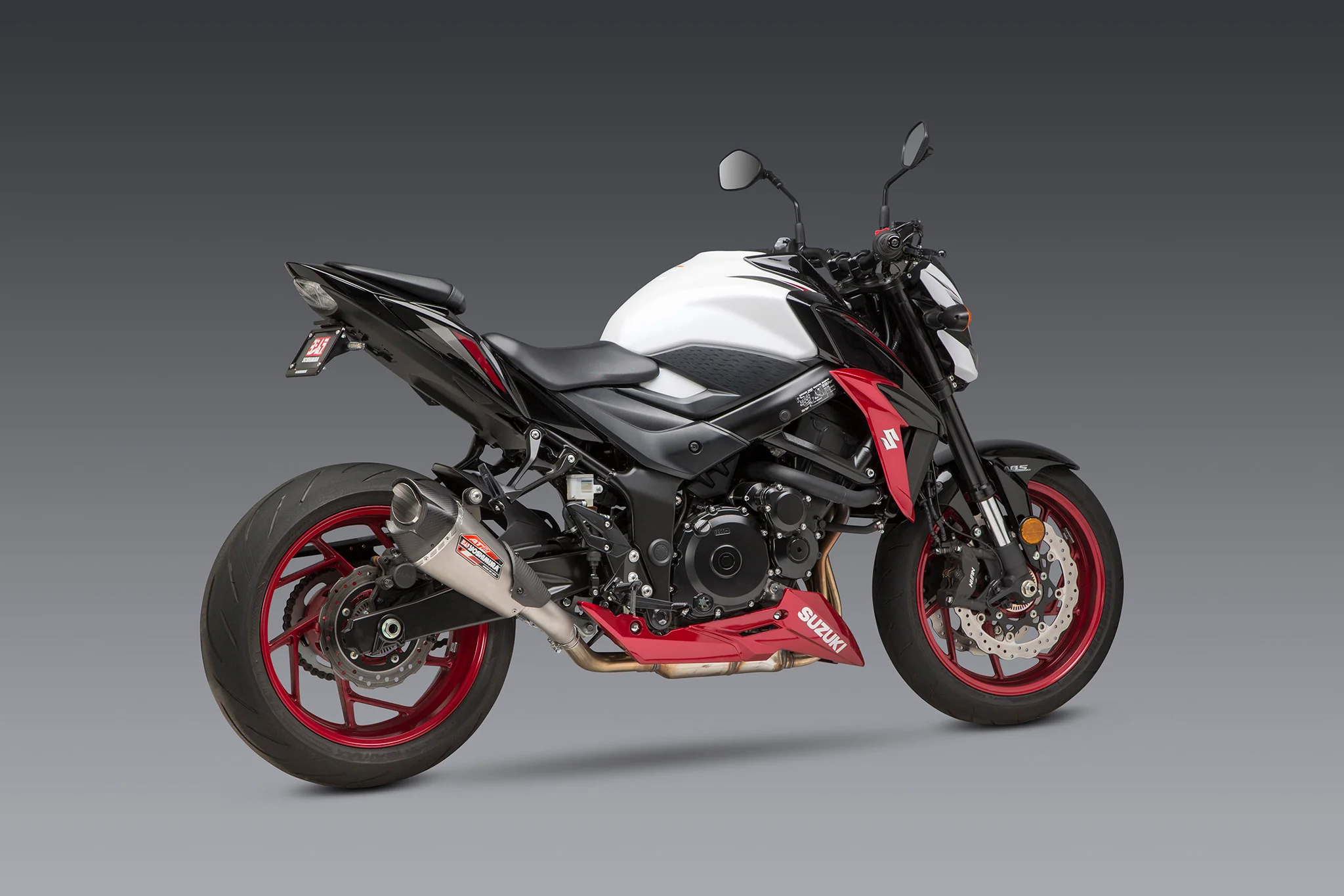 GSX-S750/Z 18-23 AT2 Stainless Slip-On Exhaust, w/ Stainless Muffler - Image 2