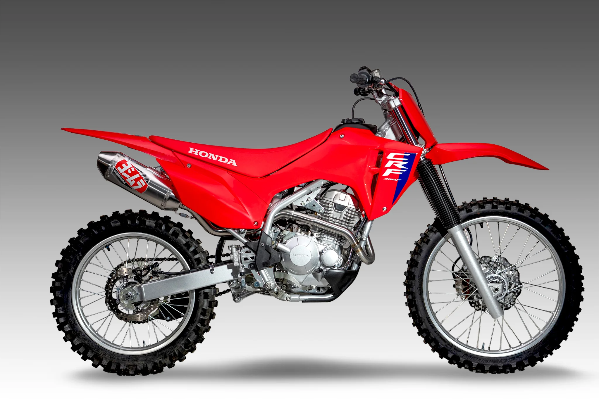 CRF250F 19-25 / CRF300F 2026 RS-2 Stainless Full Exhaust, w/ Aluminum Muffler