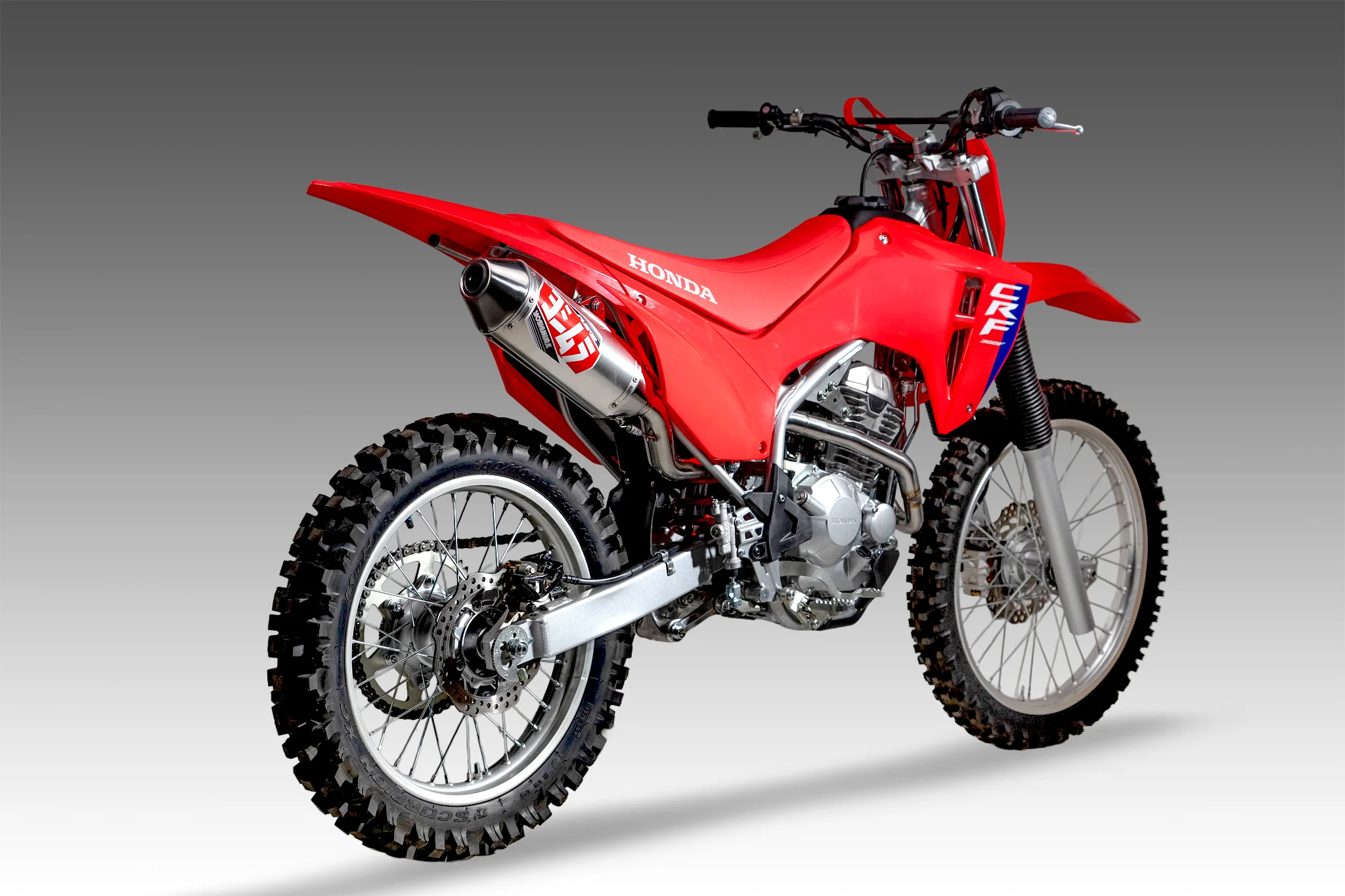 CRF250F 19-25 / CRF300F 2026 RS-2 Stainless Full Exhaust, w/ Aluminum Muffler - Image 2