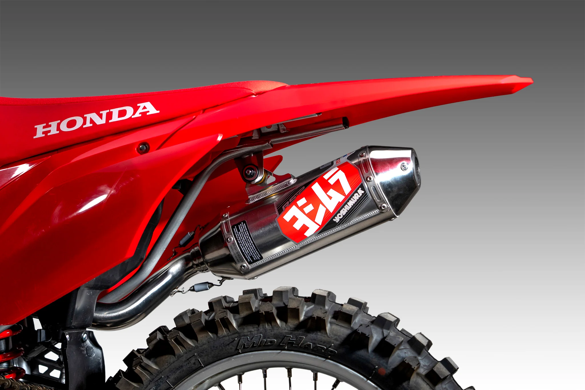 CRF250F 19-25 / CRF300F 2026 RS-2 Stainless Full Exhaust, w/ Aluminum Muffler - Image 5