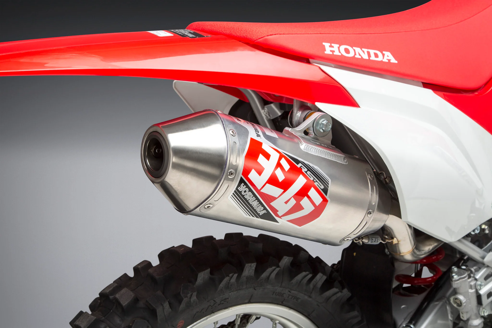 CRF250F 19-25 / CRF300F 2026 RS-2 Stainless Full Exhaust, w/ Aluminum Muffler - Image 9