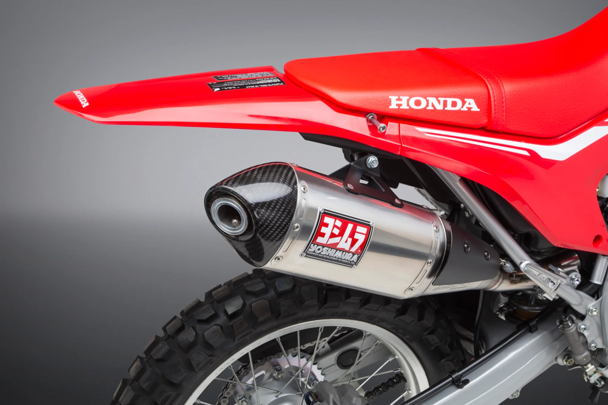 CRF250L/Rally 17-20 Race RS-4 Stainless Slip-On Exhaust, w/ Stainless Muffler - Image 3