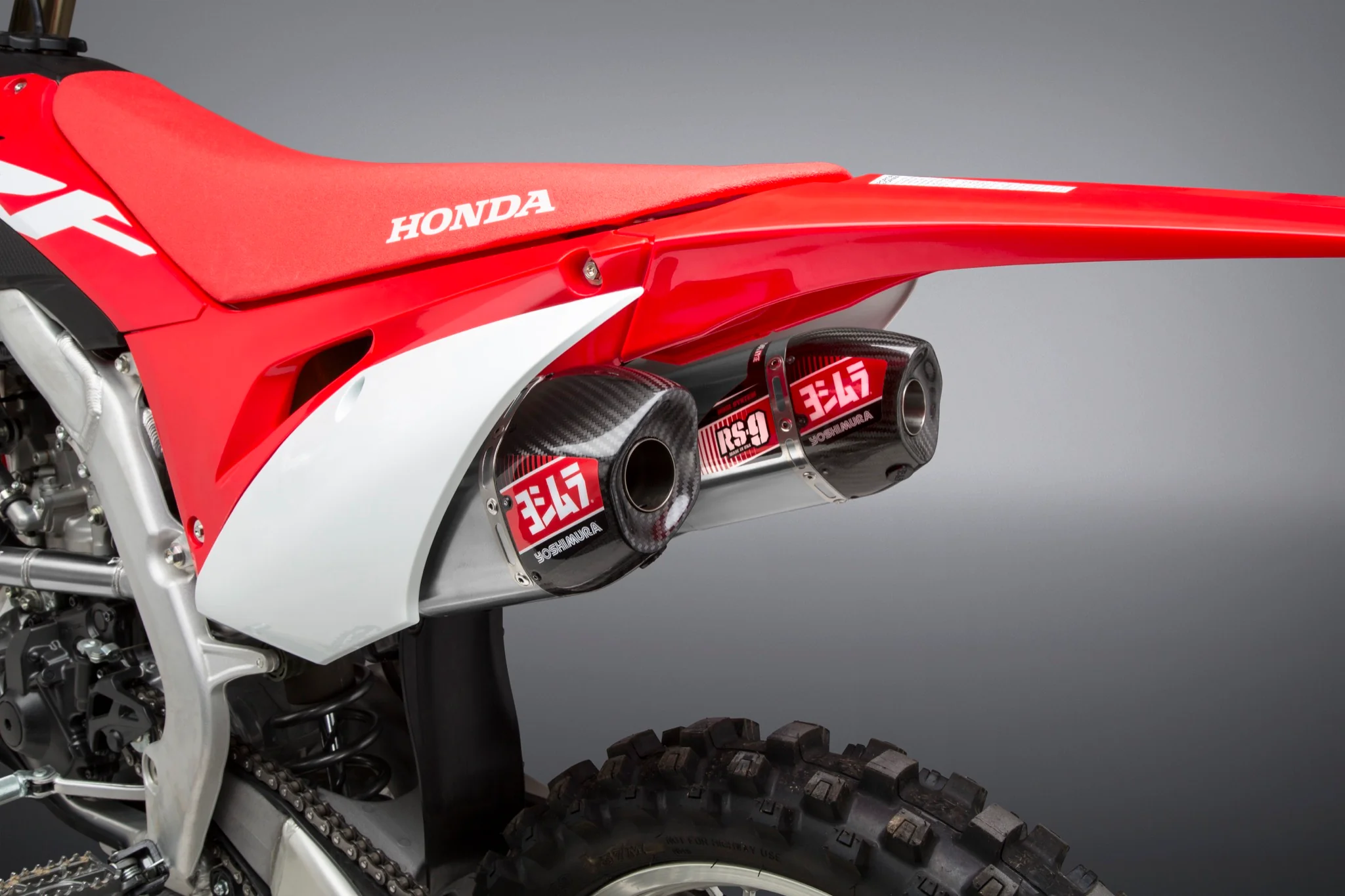 CRF250R 18-21/RX RS-9T Stainless Full Exhaust, w/ Dual Stainless Mufflers - Image 2