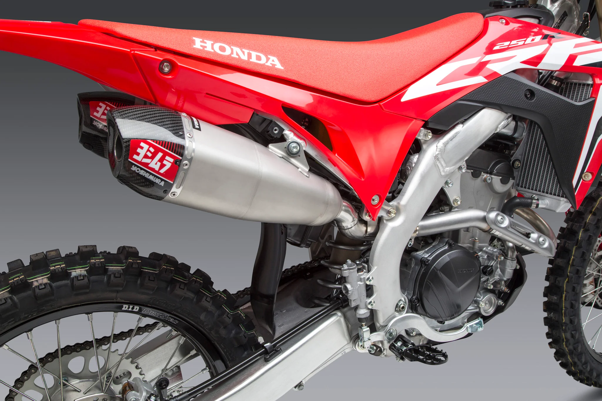 CRF250R 20-21 / RX RS-9T Stainless Slip-On Exhaust, w/ Dual Stainless Mufflers - Image 5