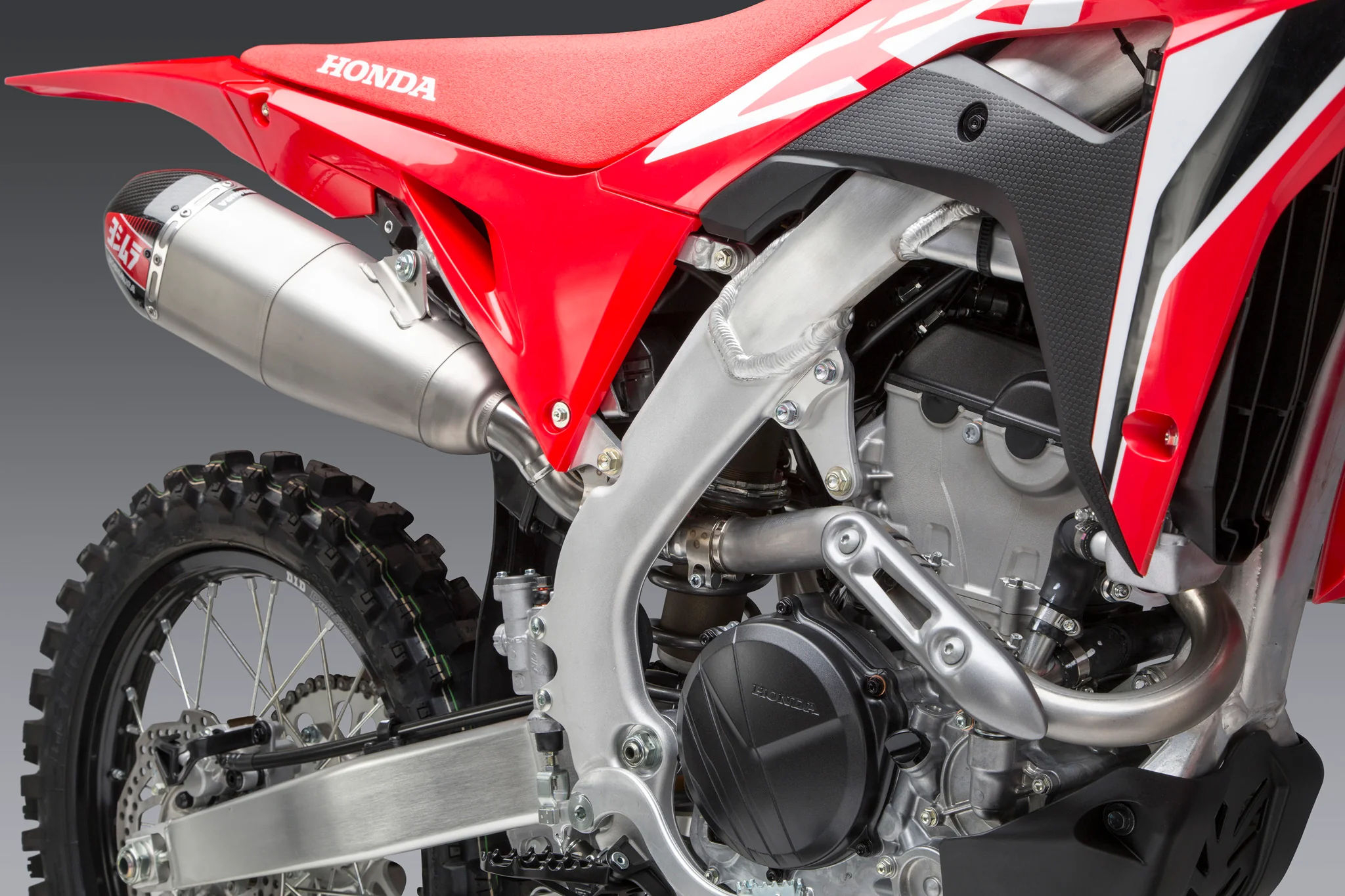 CRF250R 20-21 / RX RS-9T Stainless Slip-On Exhaust, w/ Dual Stainless Mufflers - Image 6