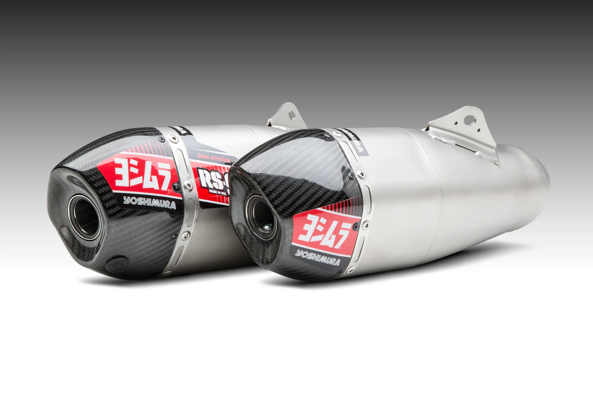 CRF450R/RX 17-20 / CRF450R-S 2022 RS-9T Stainless Full Exhaust, w/ Stainless Mufflers - Image 5