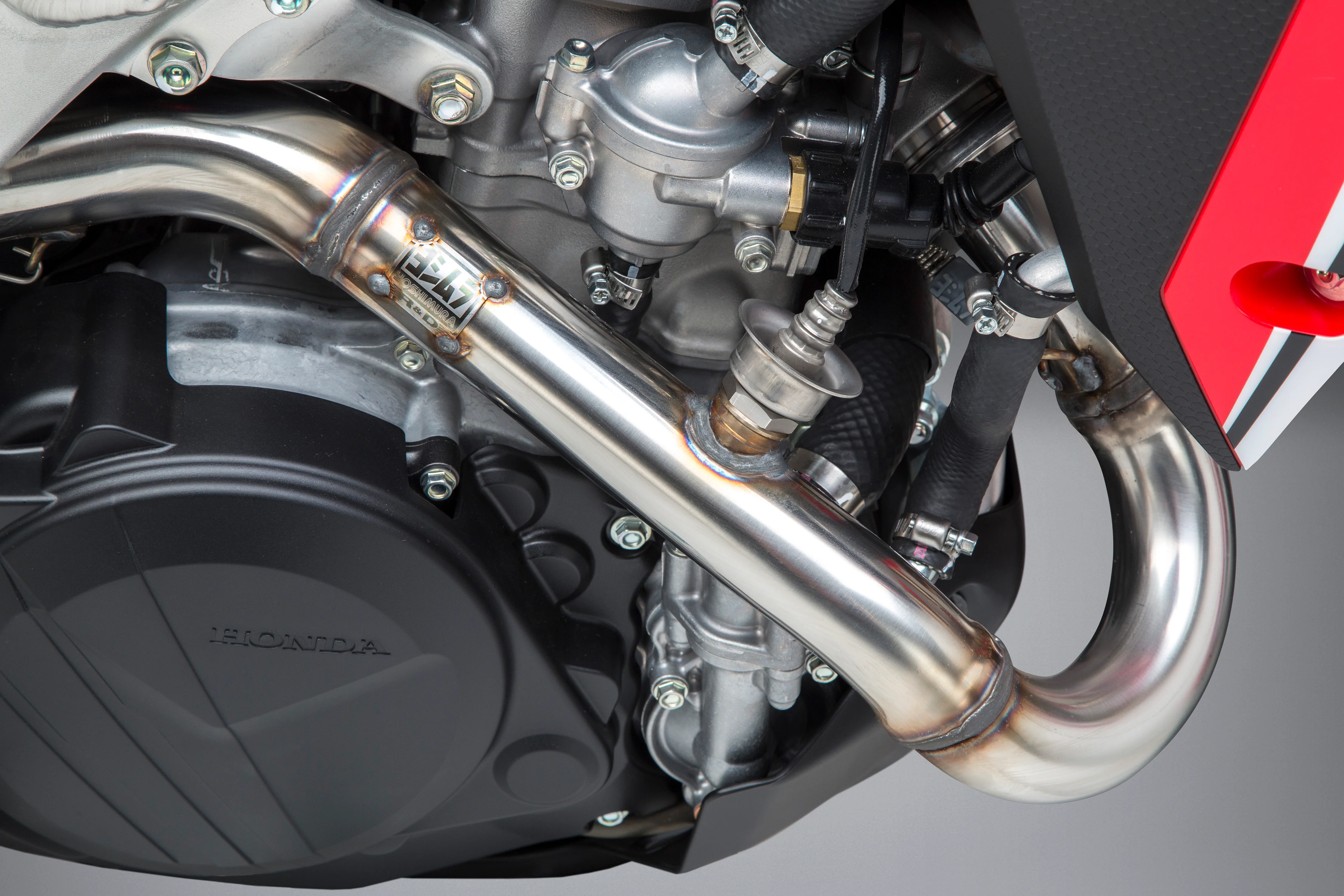 HONDA CRF450L/X 19-25 RACE RS-4 STAINLESS FULL SYSTEM W/ AL MUFFLER (International Models Only) - Image 4