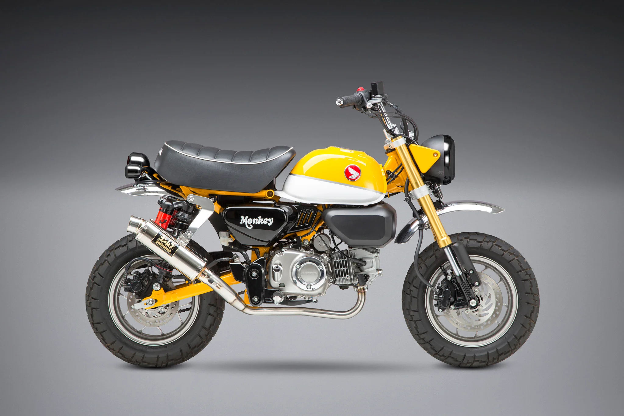 U.S. SPEC MONKEY 19-26 Race GP-MAGNUM Stainless Full Exhaust, w/ Stainless Muffler - Image 3